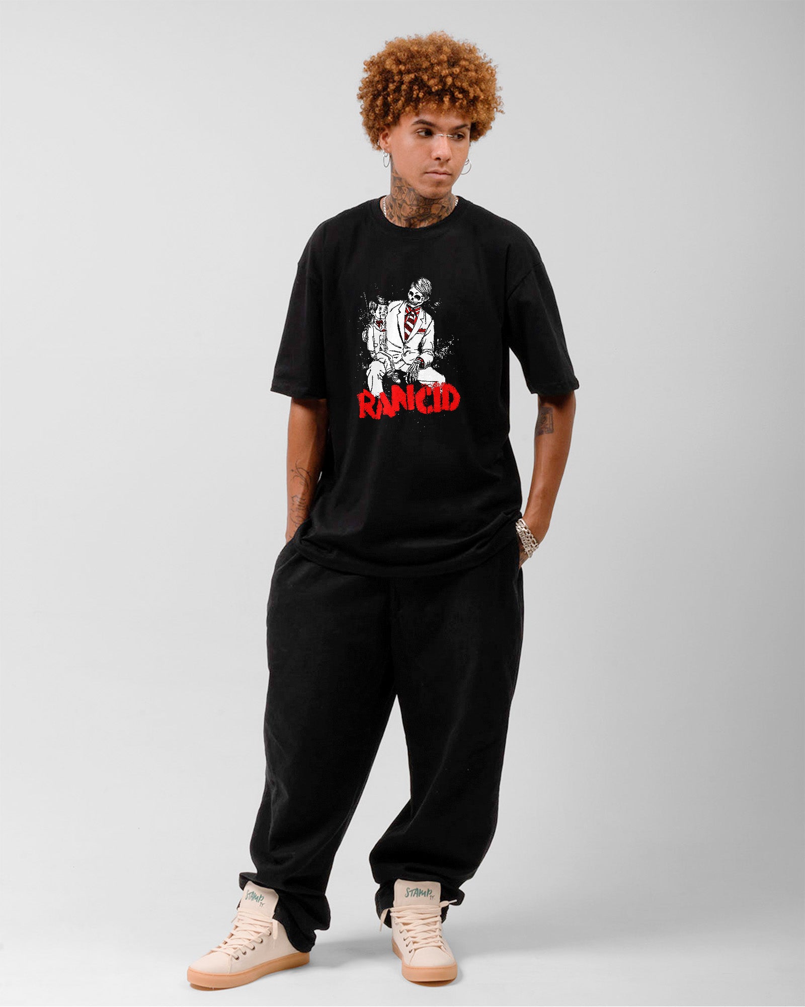 Camiseta Banda Rancid Ventríloco Oficial