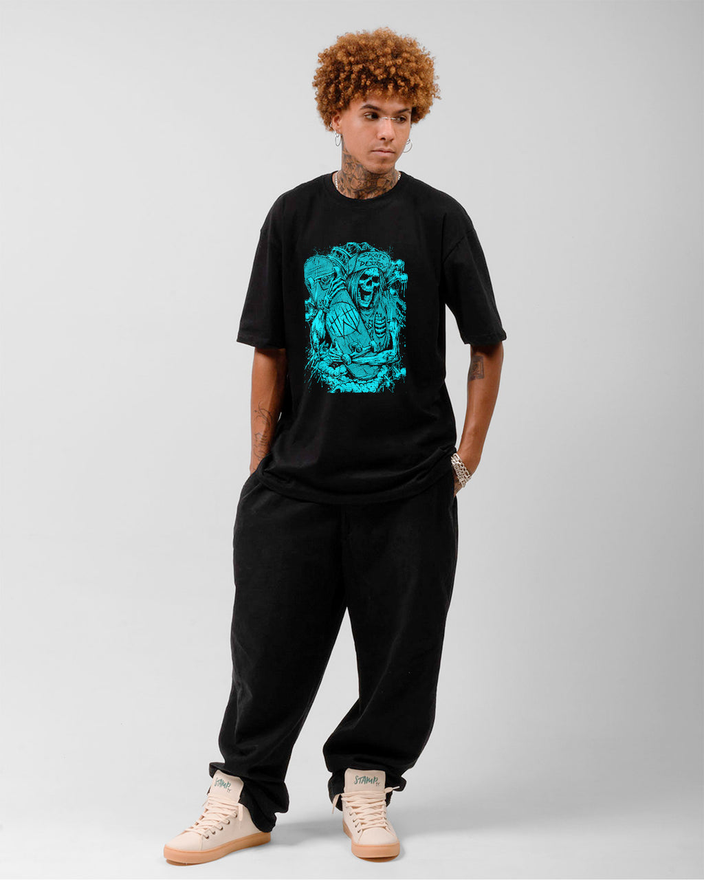 Camiseta Skate Rock Destroy Estampa