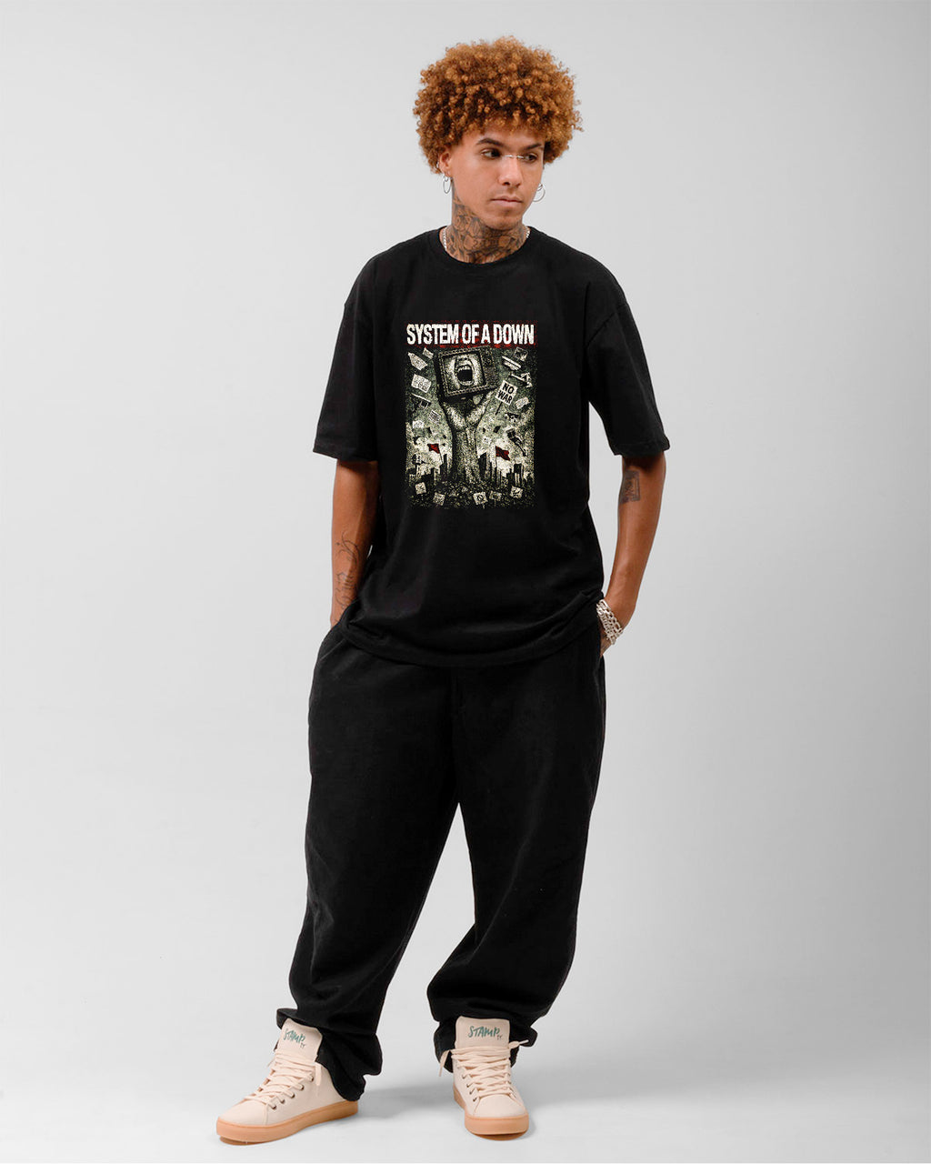 Camiseta System of a Down No War Television