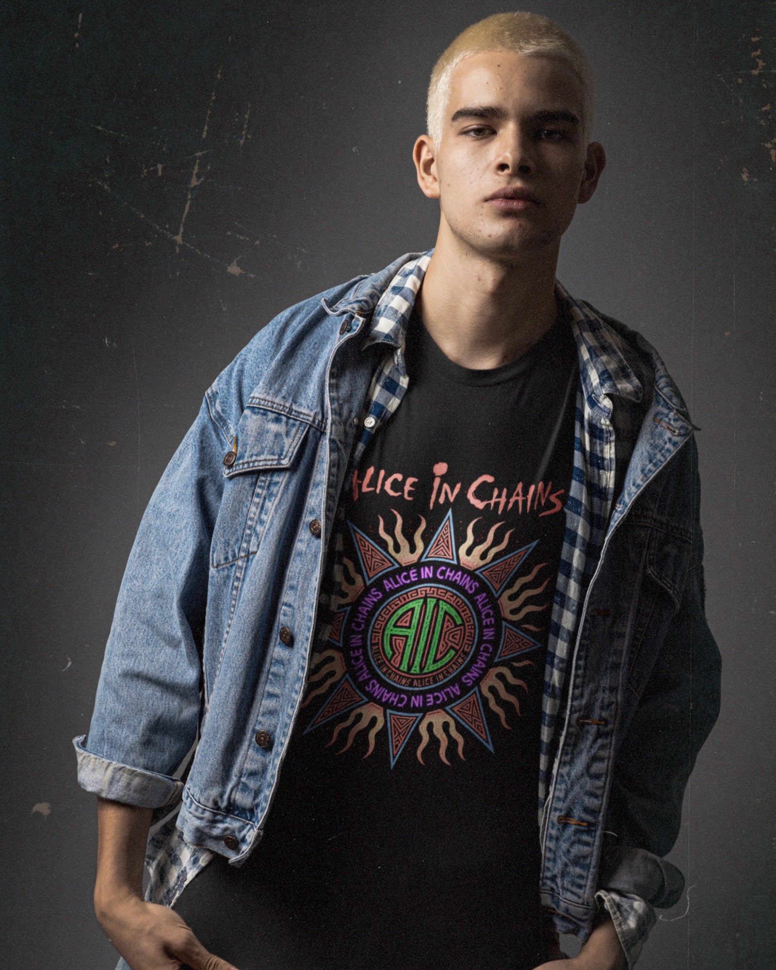 Camiseta Alternativa Alice in Chains Grunge