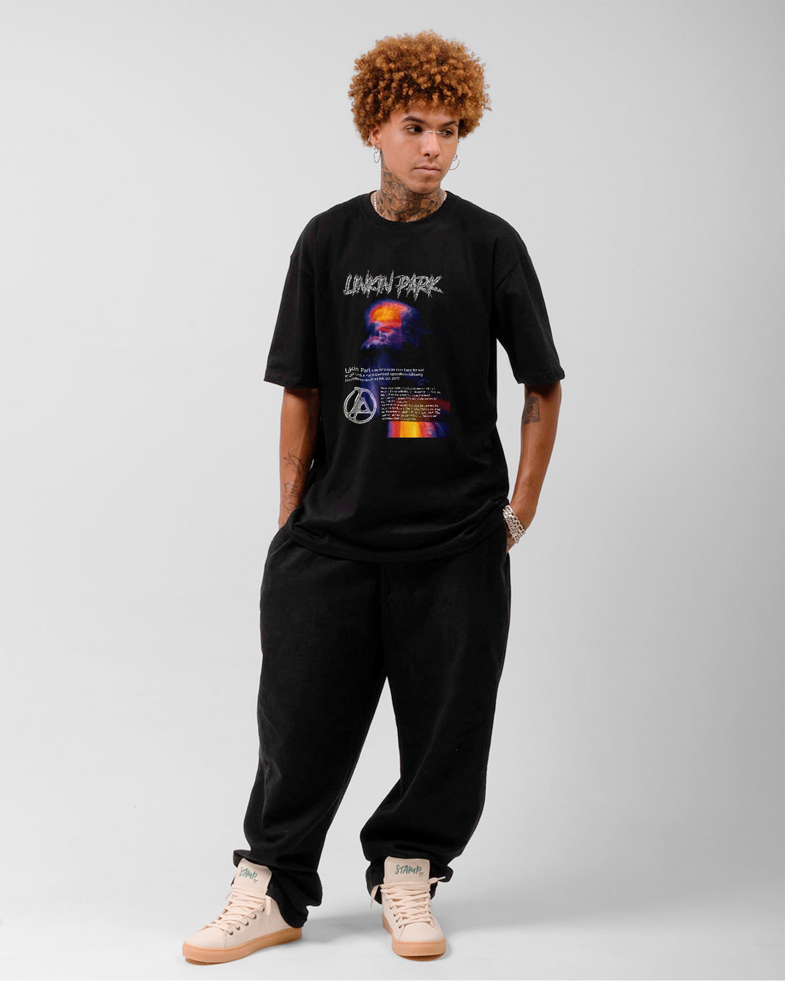 Camiseta Rock Linkin Park 2025 Estampa