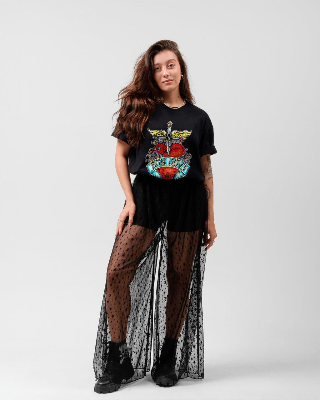 Camiseta Bon Jovi Heart