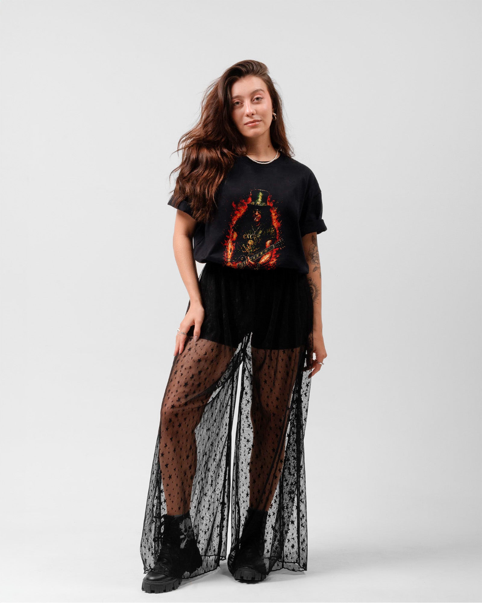 Camiseta Slash Guns Hard Rock