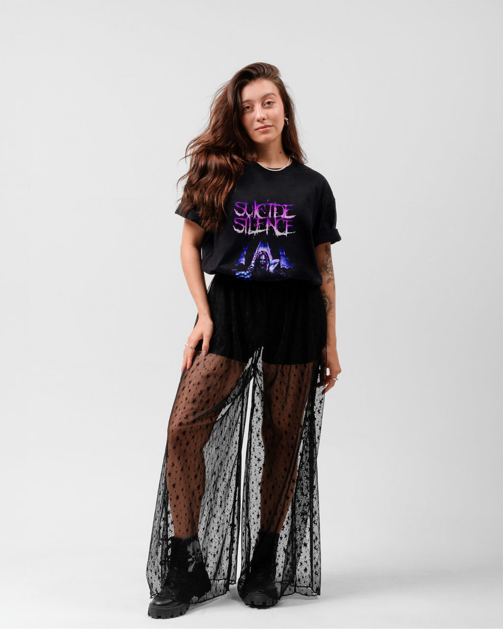 Camiseta Banda Suicide Silence Hands Oficial