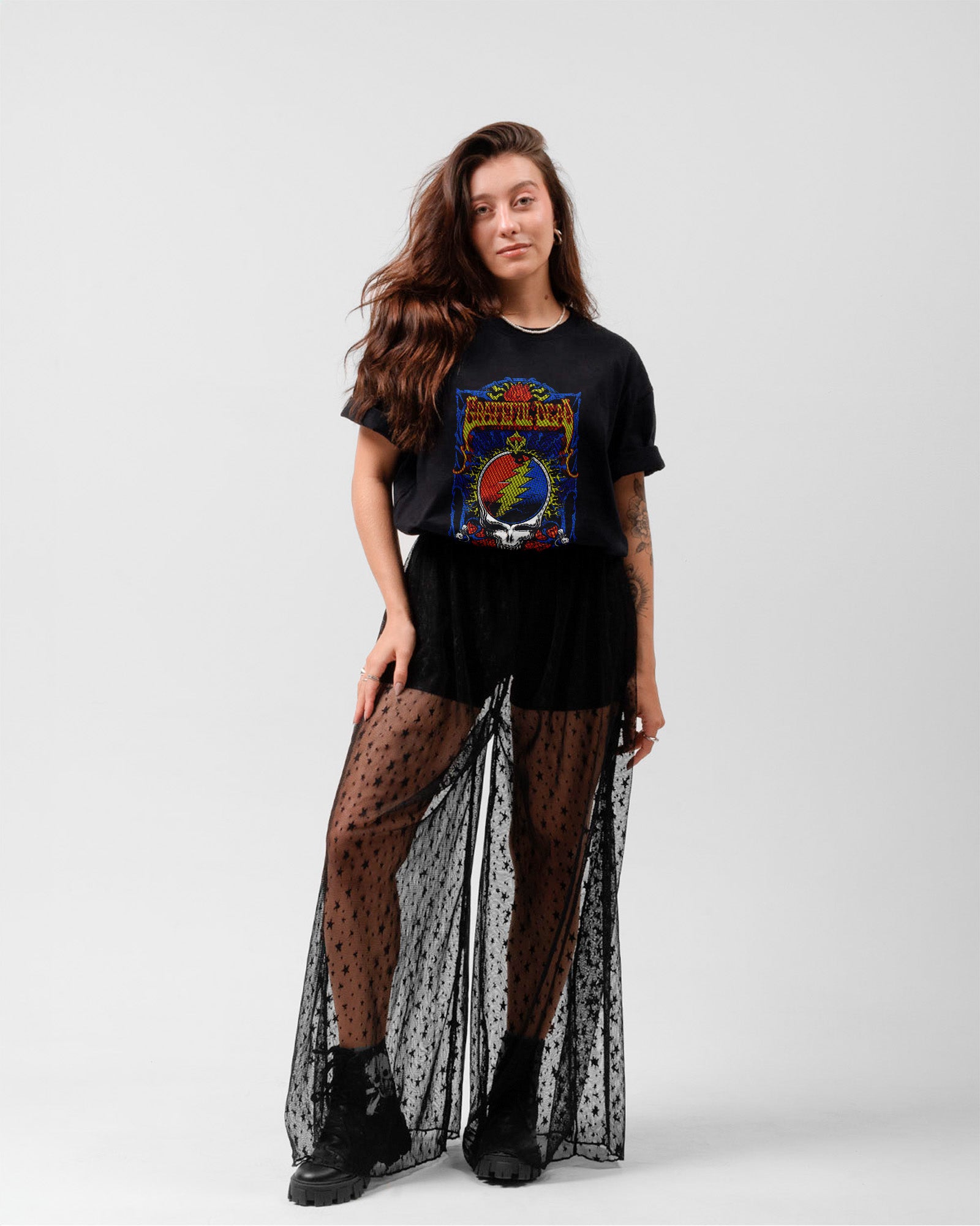 Camiseta Banda Grateful Dead Skull Oficial