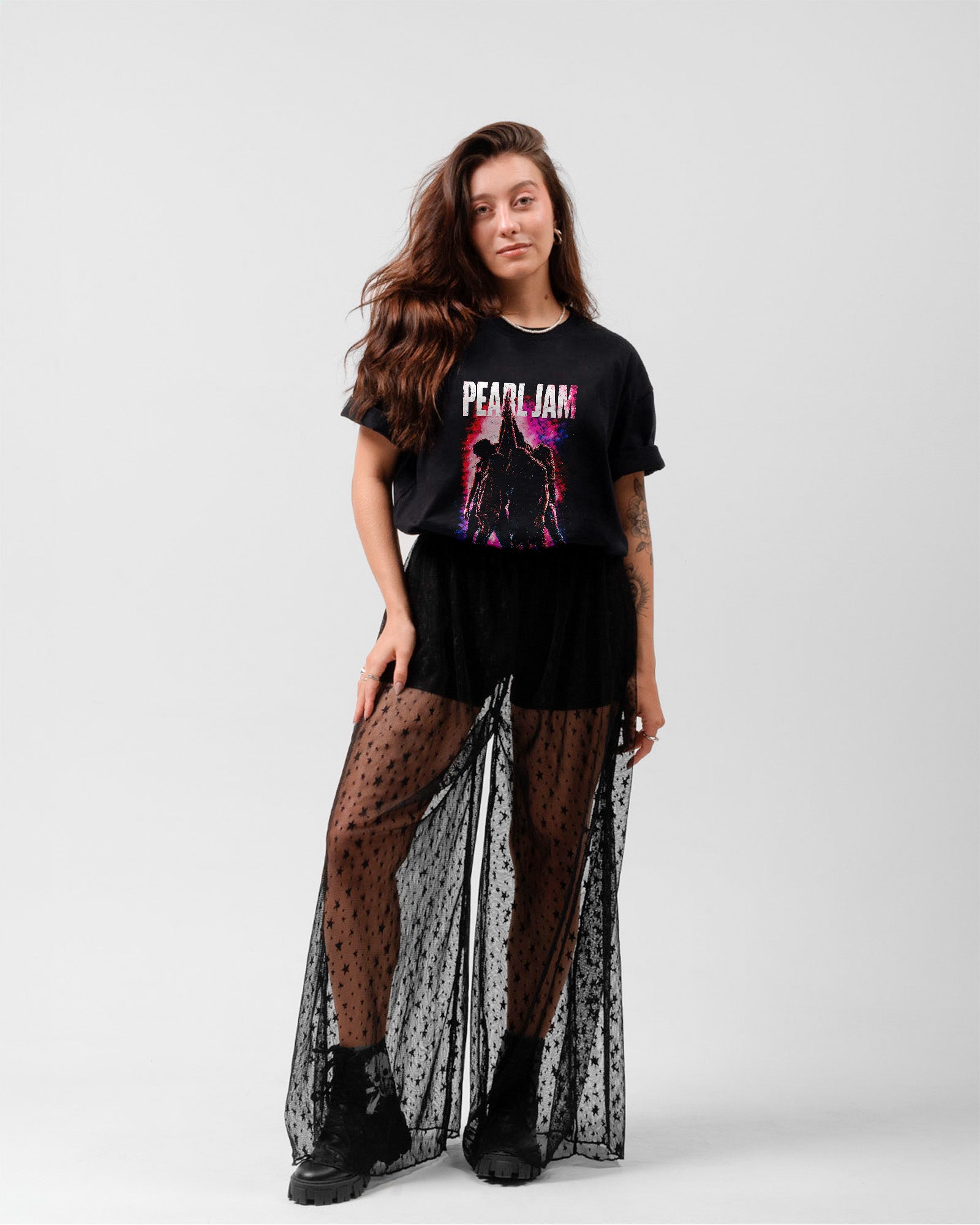 Camiseta Pearl Jam Together Rock Alternativo