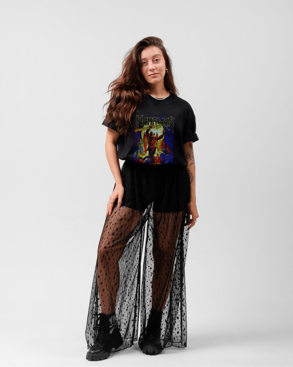 Camiseta Manowar Hail IV Power Metal