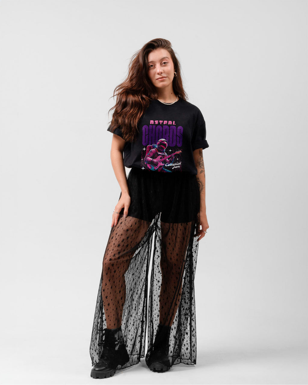 Camiseta Astral Chords Espacial