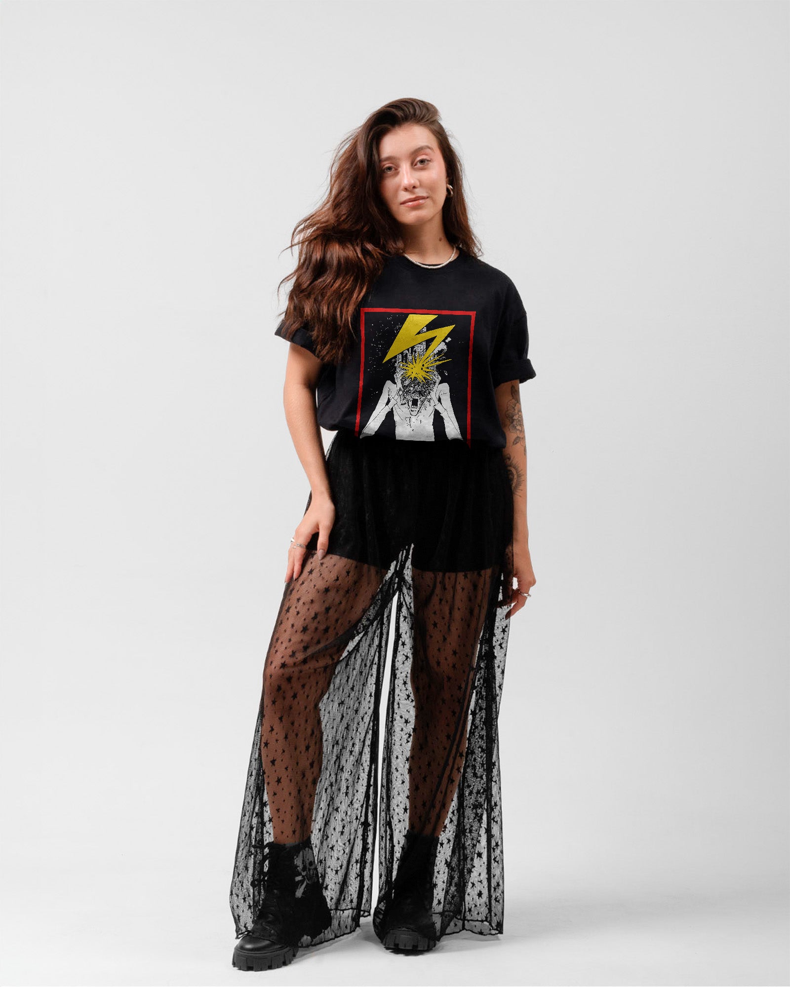 Camiseta Preta Bad Brains Banda Punk Rock Unissex