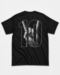 Camiseta Preta Camisa 10 da Seleção Brasileira do Rock Hand Rock