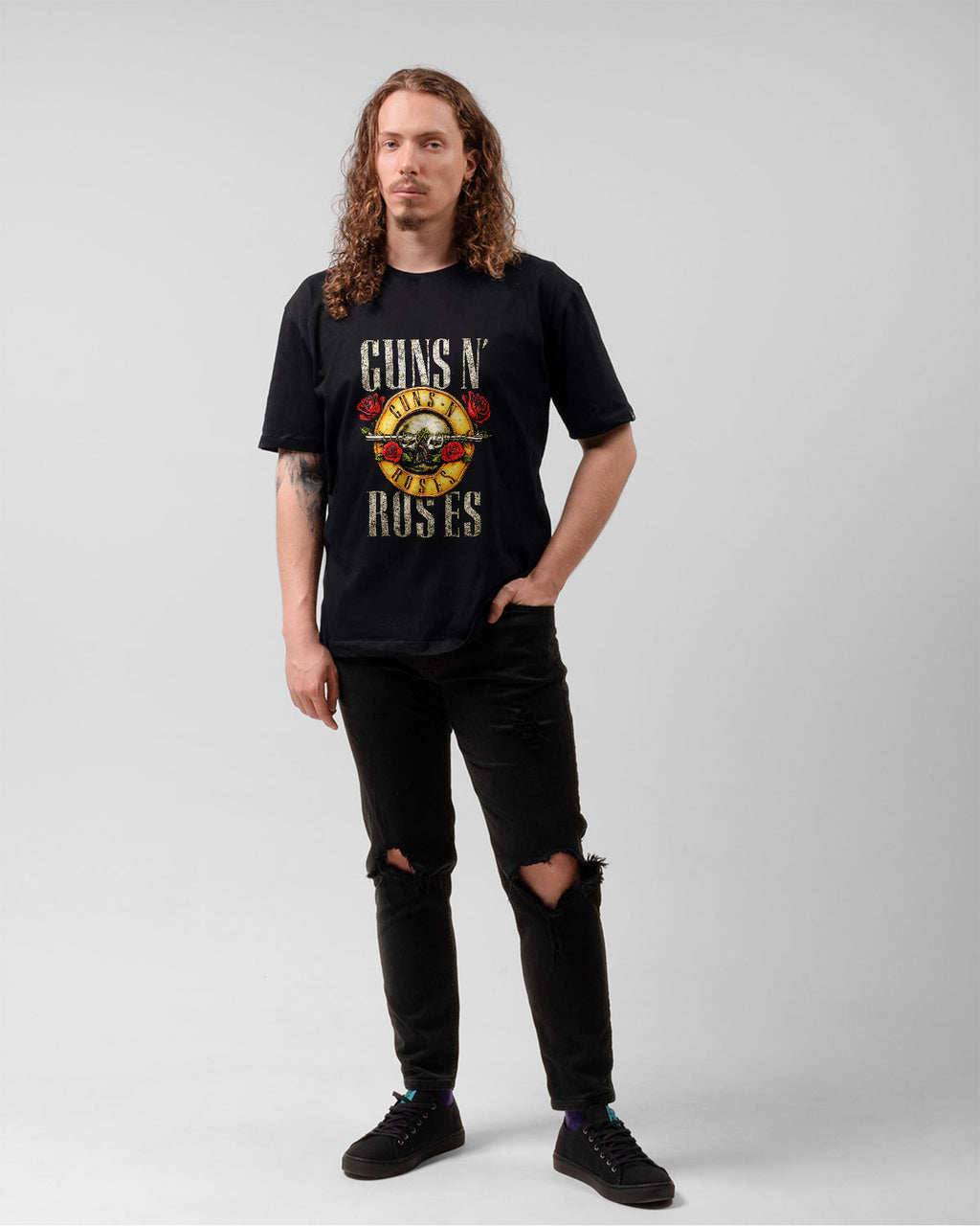 Camiseta Guns N’ Roses Clássica Hard Rock