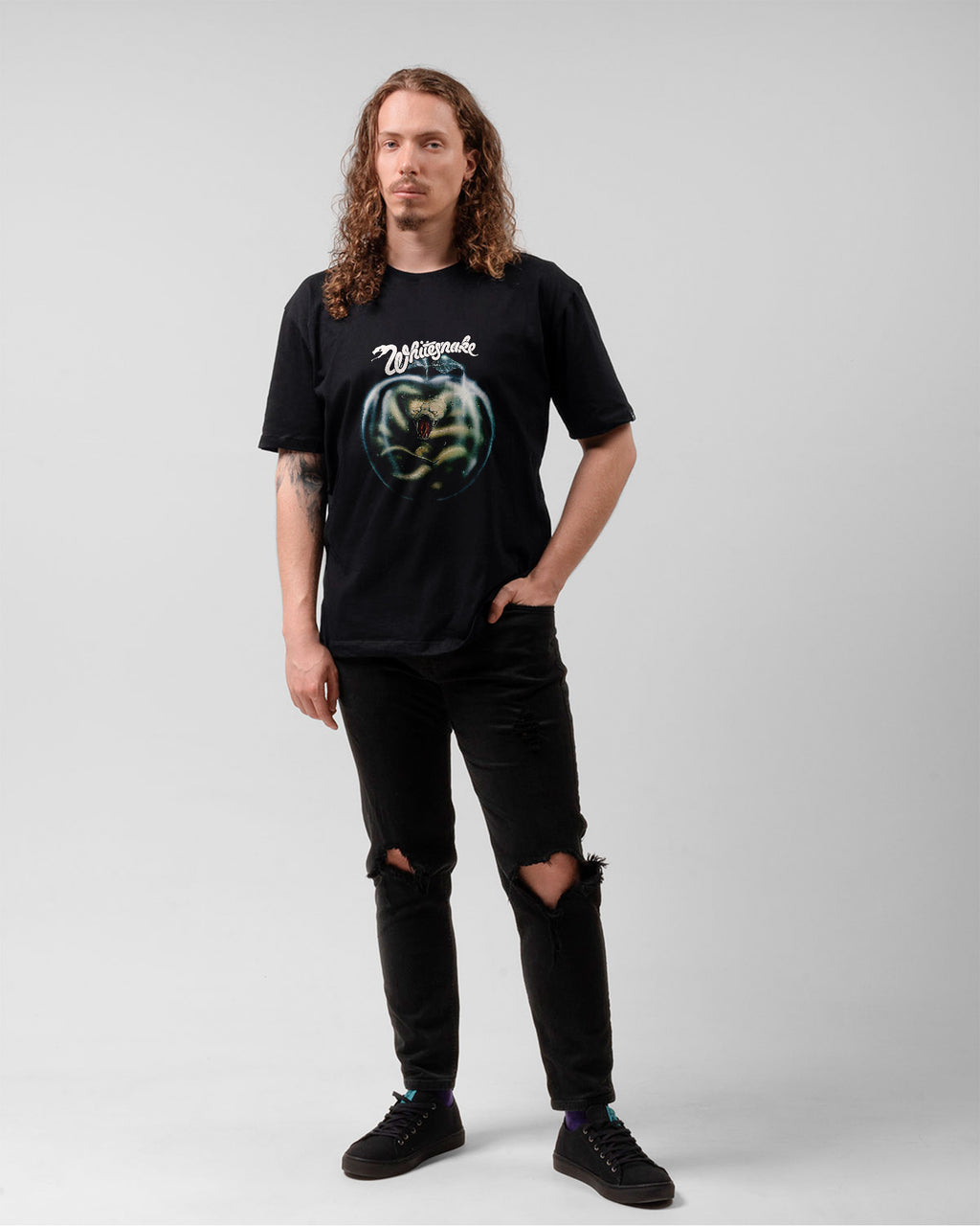 Camiseta Whitesnake Apple Vintage