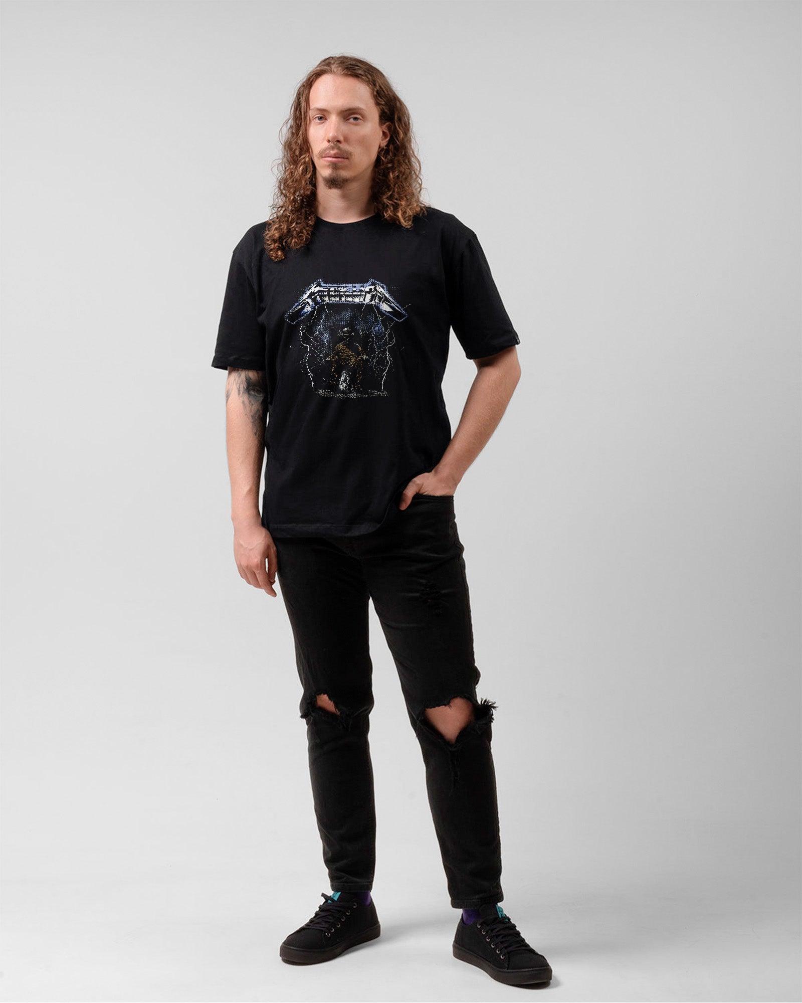 Camiseta Metallica ride the lightning