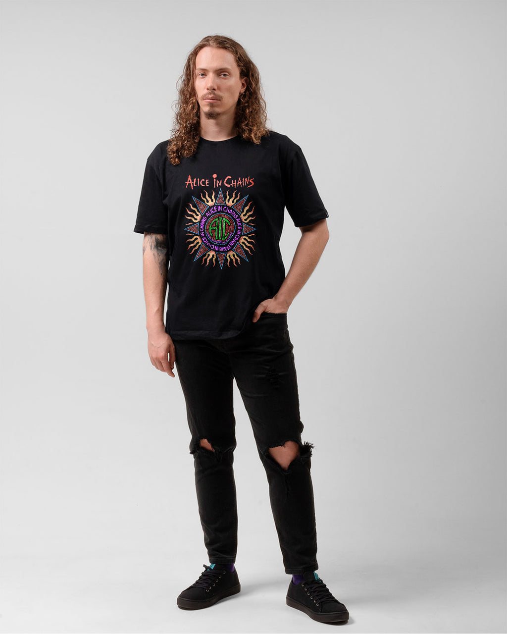 Camiseta Alternativa Alice in Chains Grunge