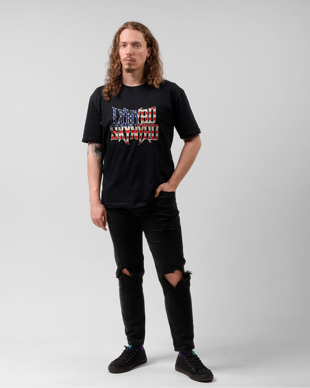 Camiseta Lynyrd Skynyrd Bandeira Eua