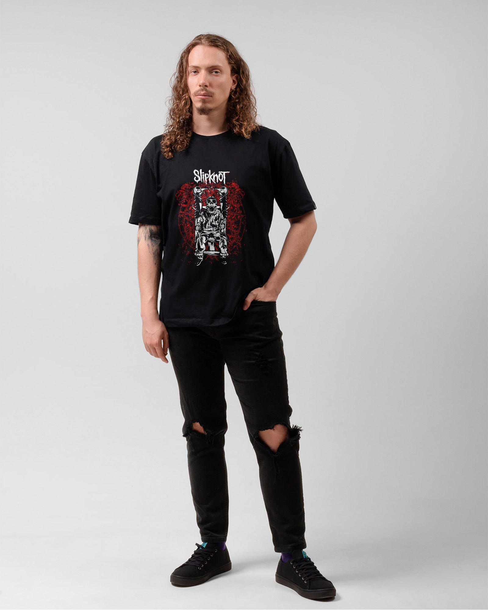 Camiseta Alternativa Slipknot Cadeira