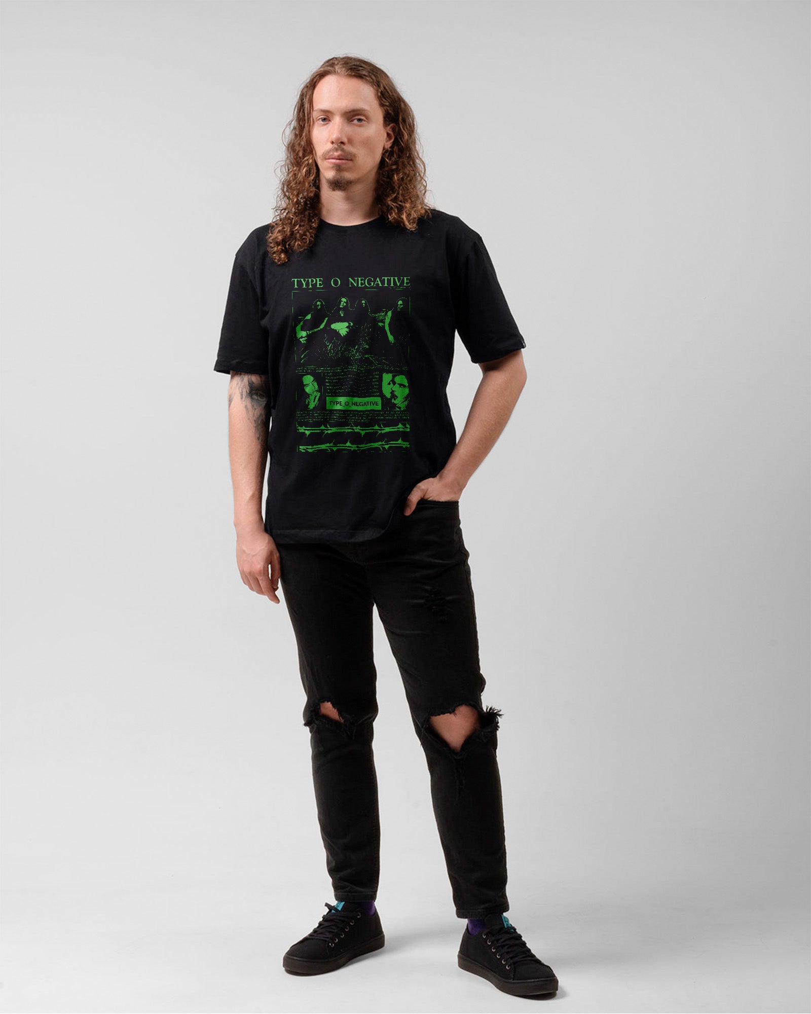 Camiseta Type O Negative Jesus Christ Looks Like Me