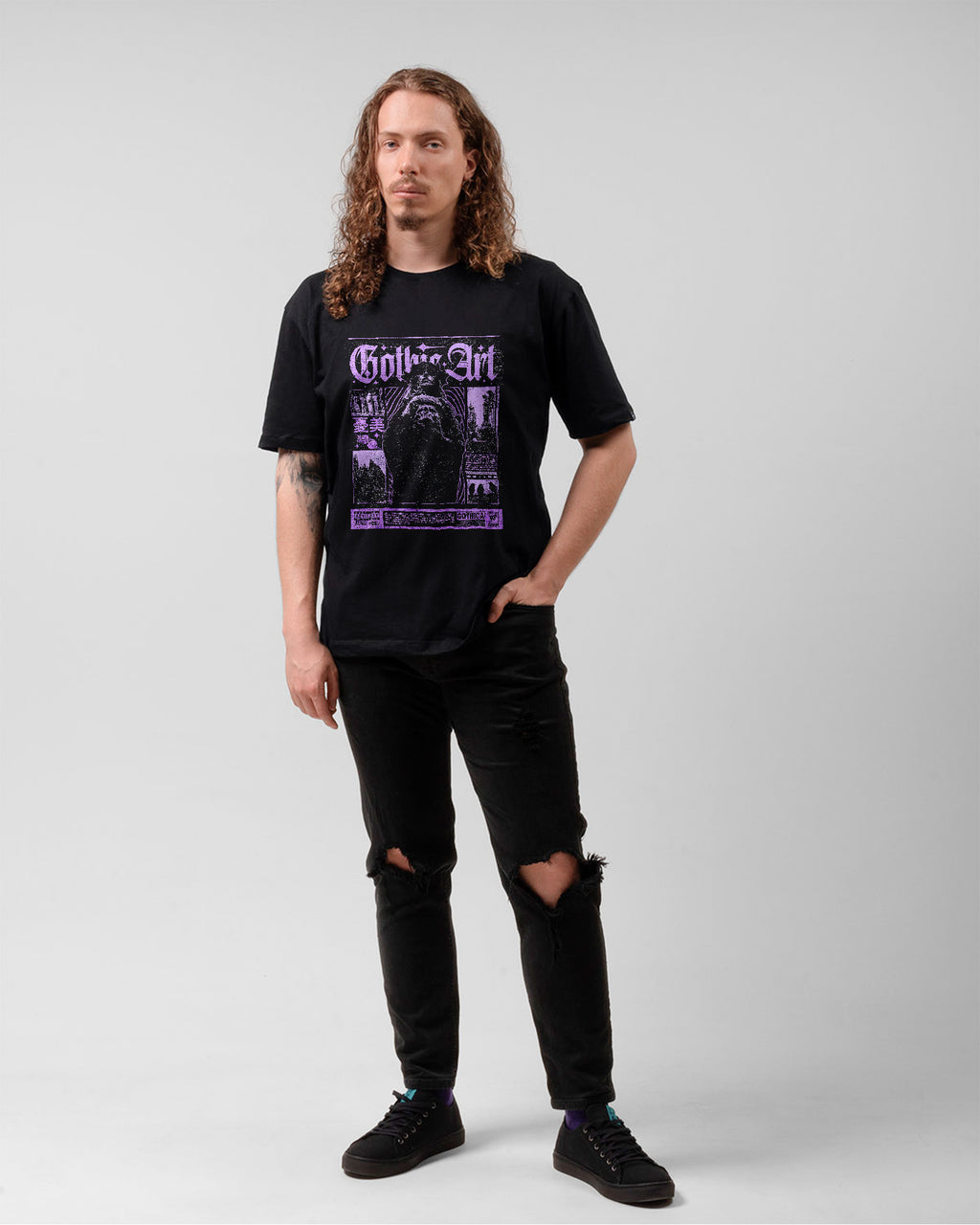Camiseta Gothic Art