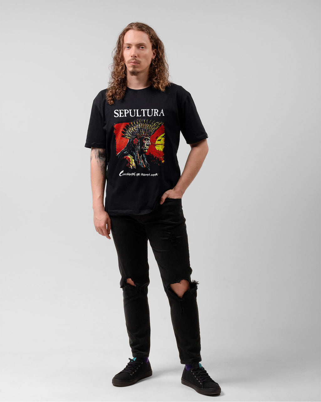 Camiseta Sepultura Celebrating Life Through Death