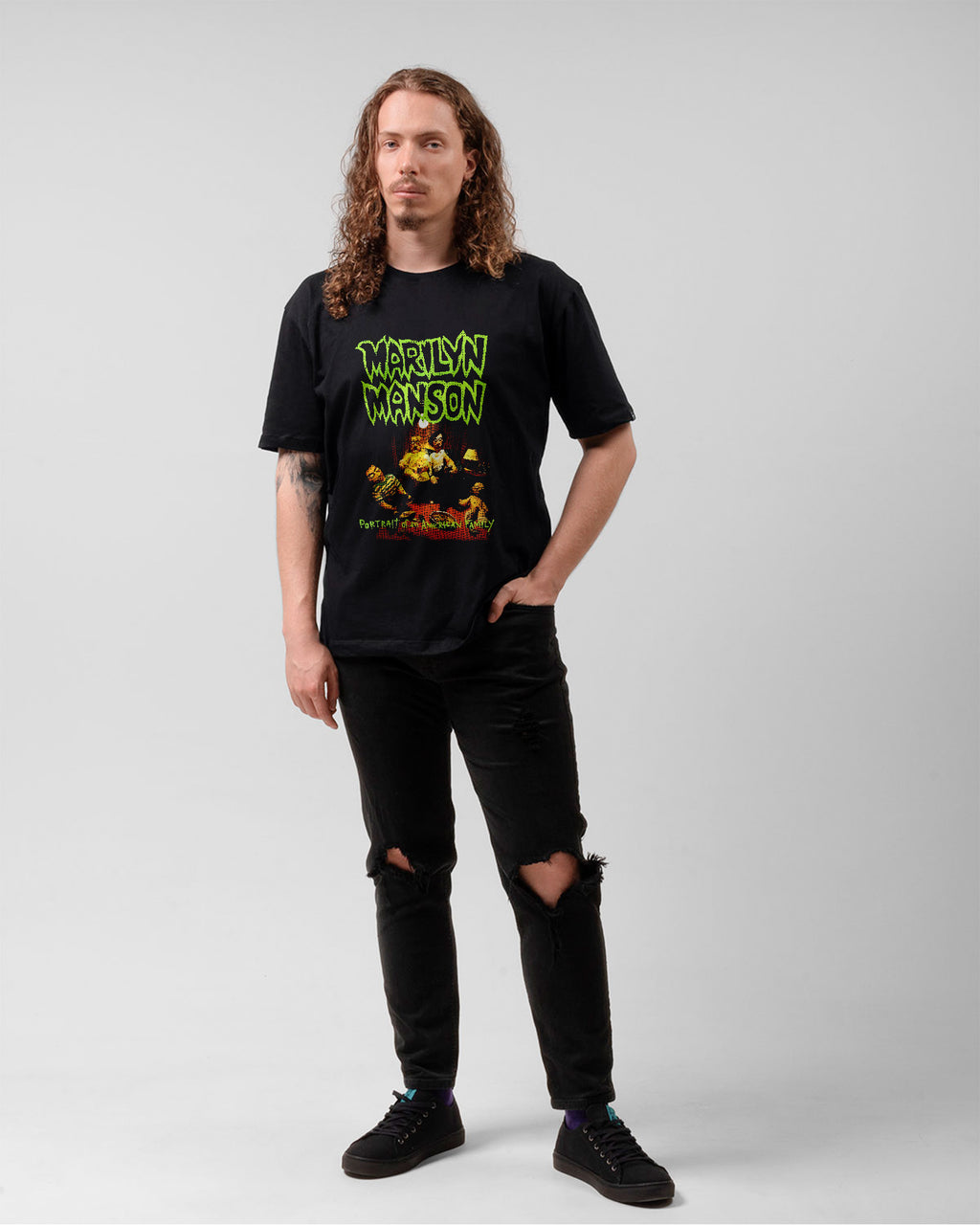 Camiseta Marilyn Manson Portrait Of An American Family