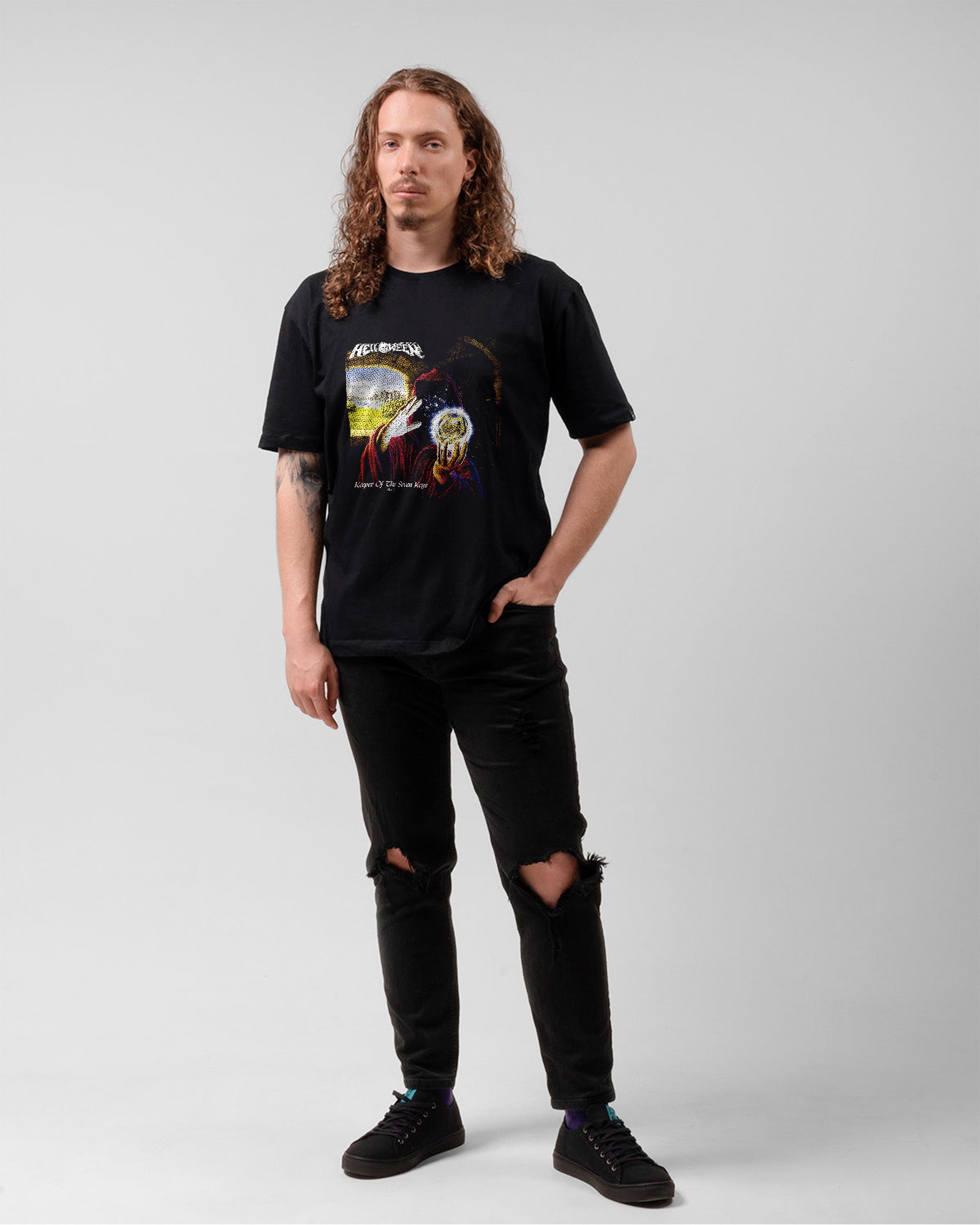 Camiseta Helloween Keeper of the Seven Keys Part I Preta