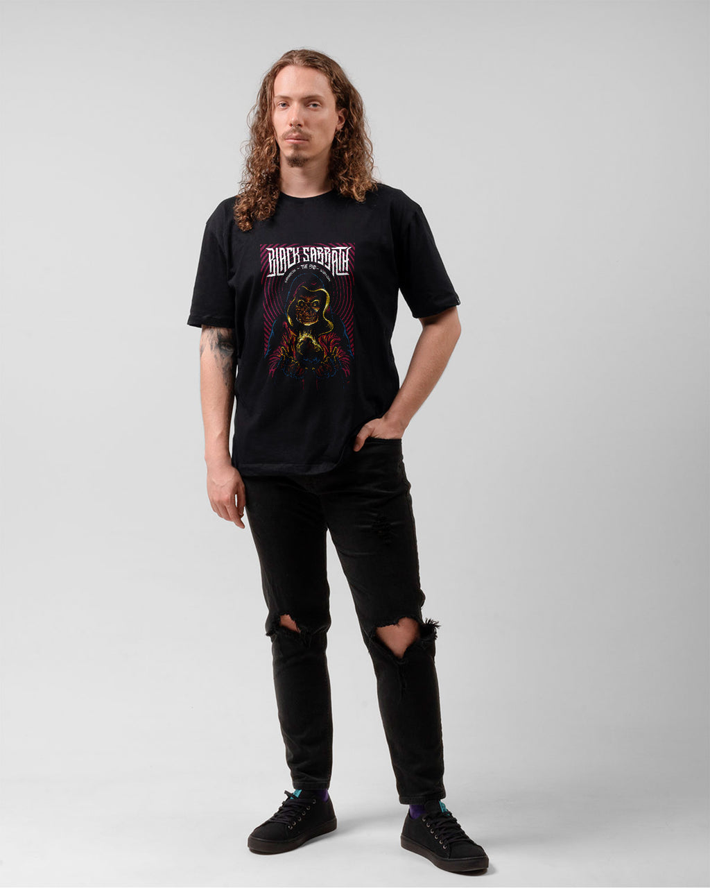 Camiseta Rock Black Sabbath The End Estampa