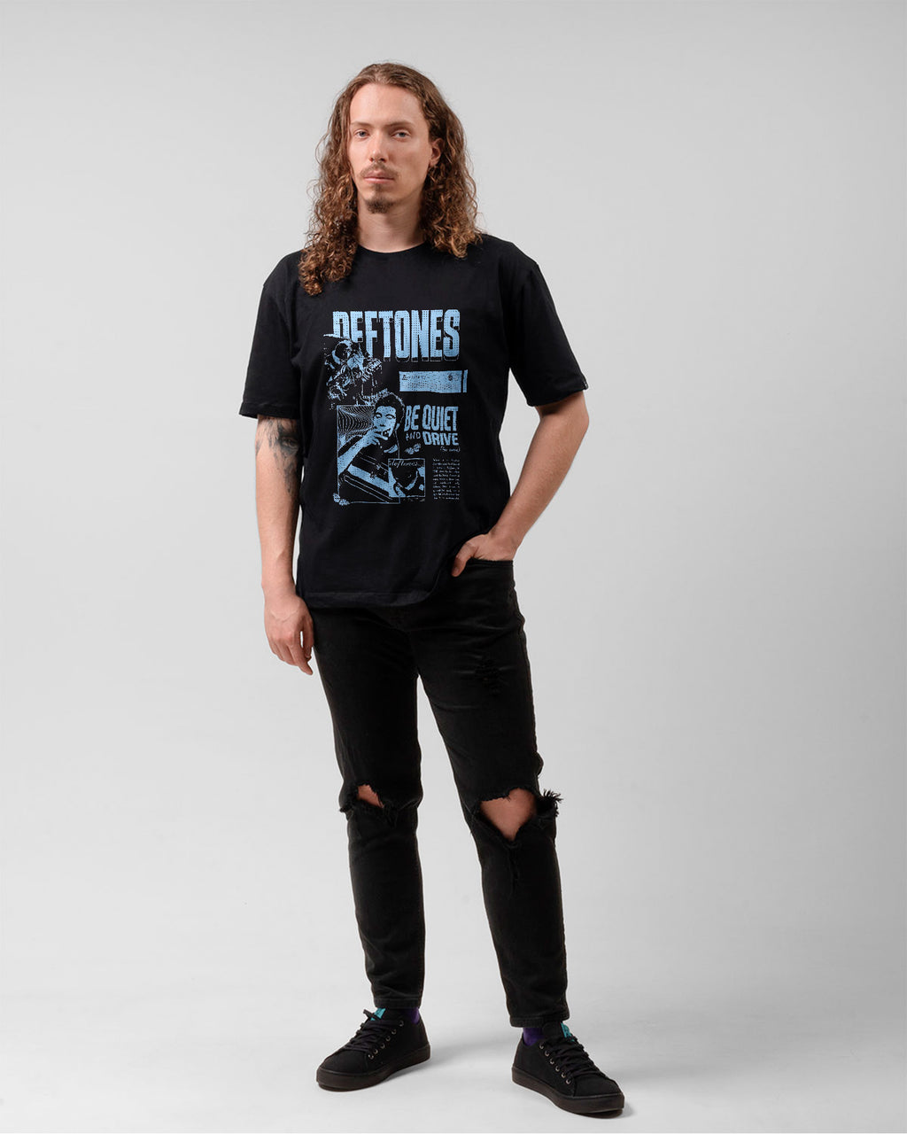 Camiseta Deftones Be Quiet And Drive
