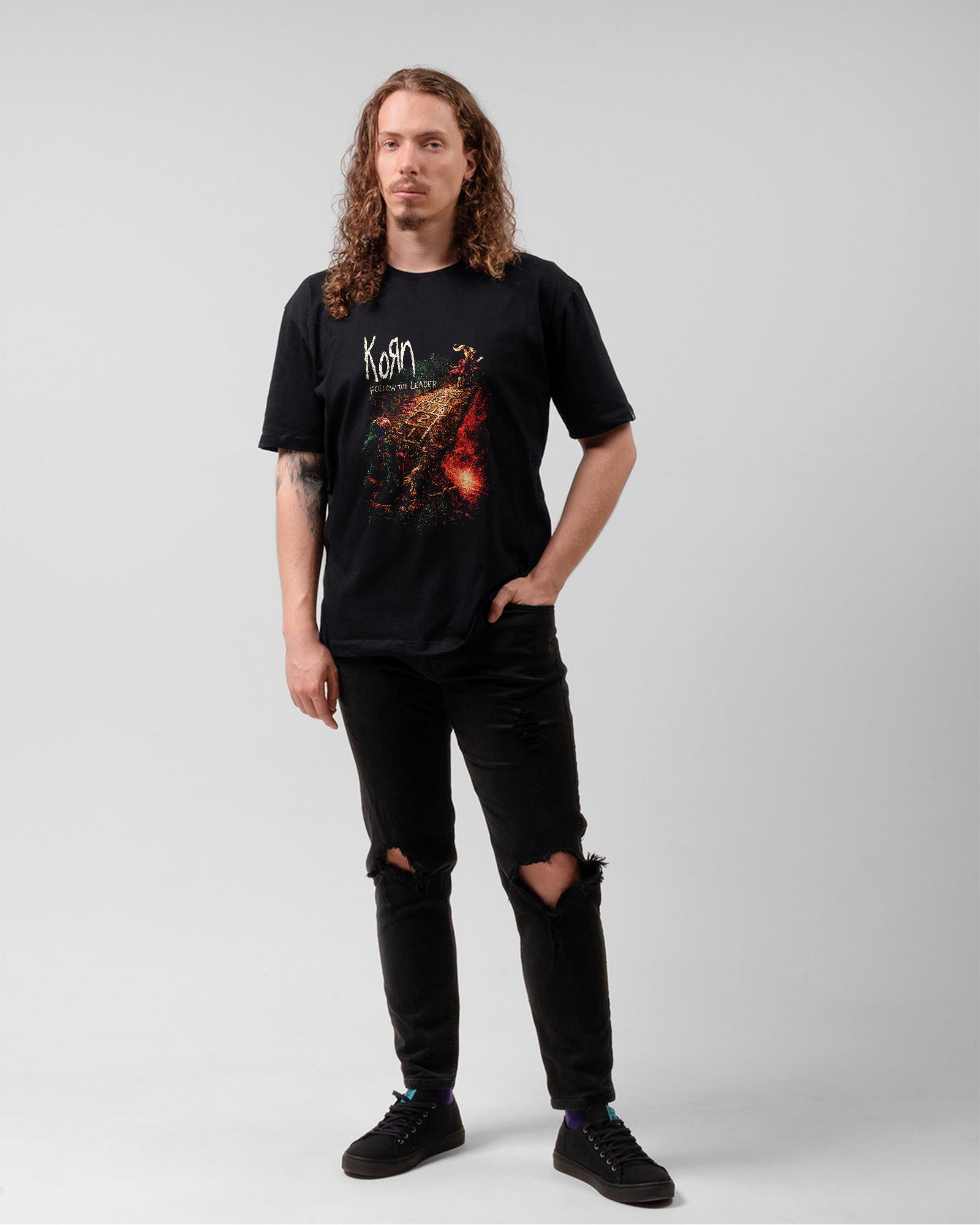Camiseta Korn Follow the Leader Nu Metal