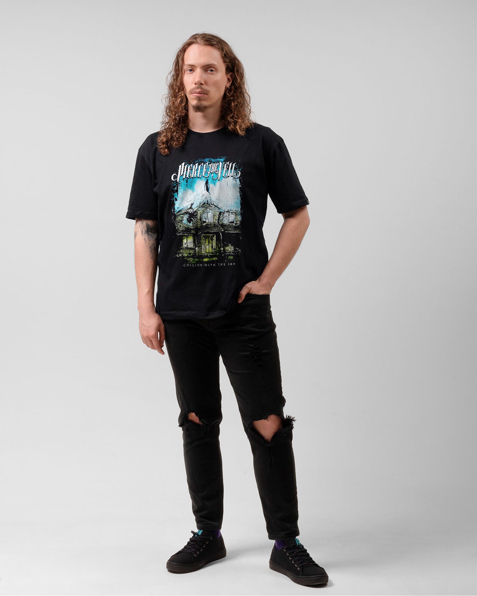 Camiseta Pierce The Veil Collide With The Sky