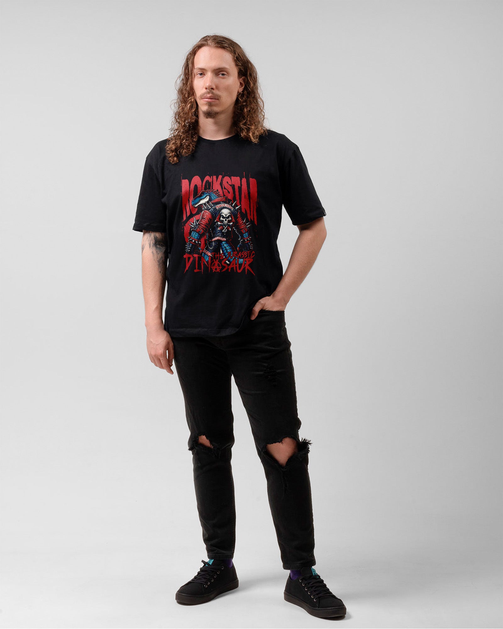Camiseta Rockstar The Jurassic Dinosaur