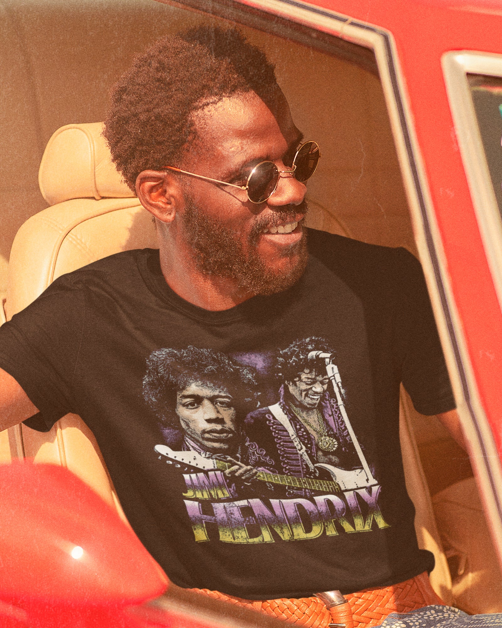 Camiseta Jimi Hendrix Two Hendrix