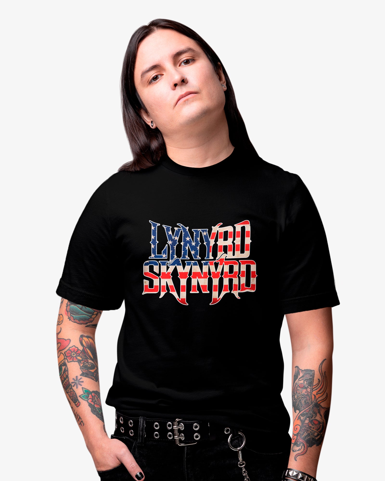Camiseta Lynyrd Skynyrd Bandeira Eua
