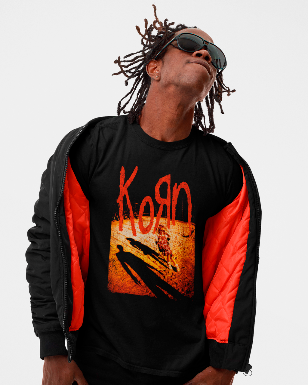 Camiseta Korn Album Korn 1994 Nu Metal