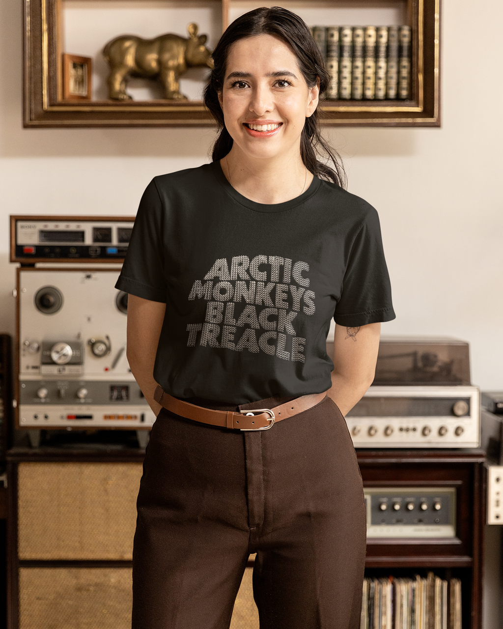 Camiseta Arctic Monkeys Black Treacle Indie Rock Unissex