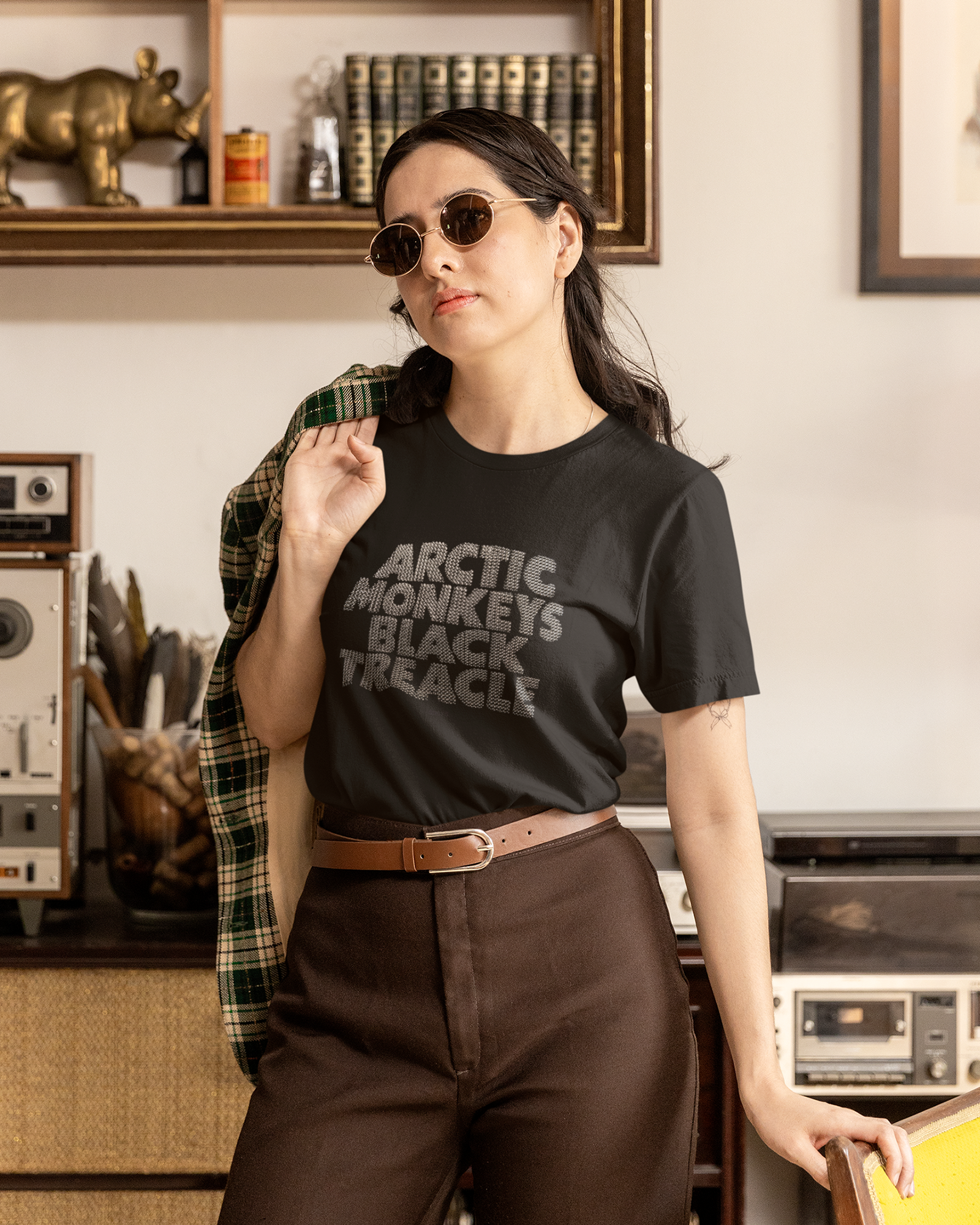 Camiseta Arctic Monkeys Black Treacle Indie Rock Unissex
