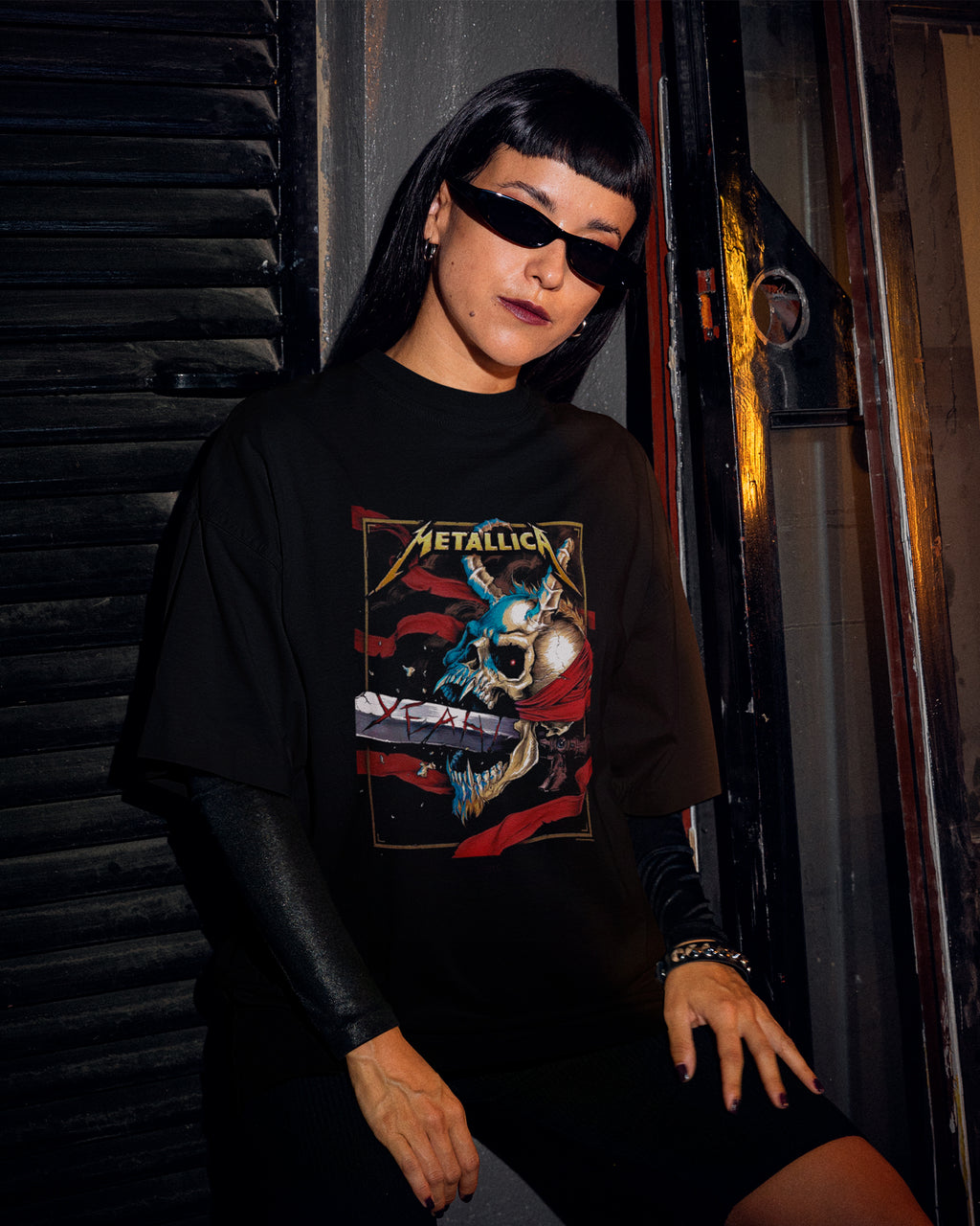 Camiseta Rock Metallica Yeah Estampa