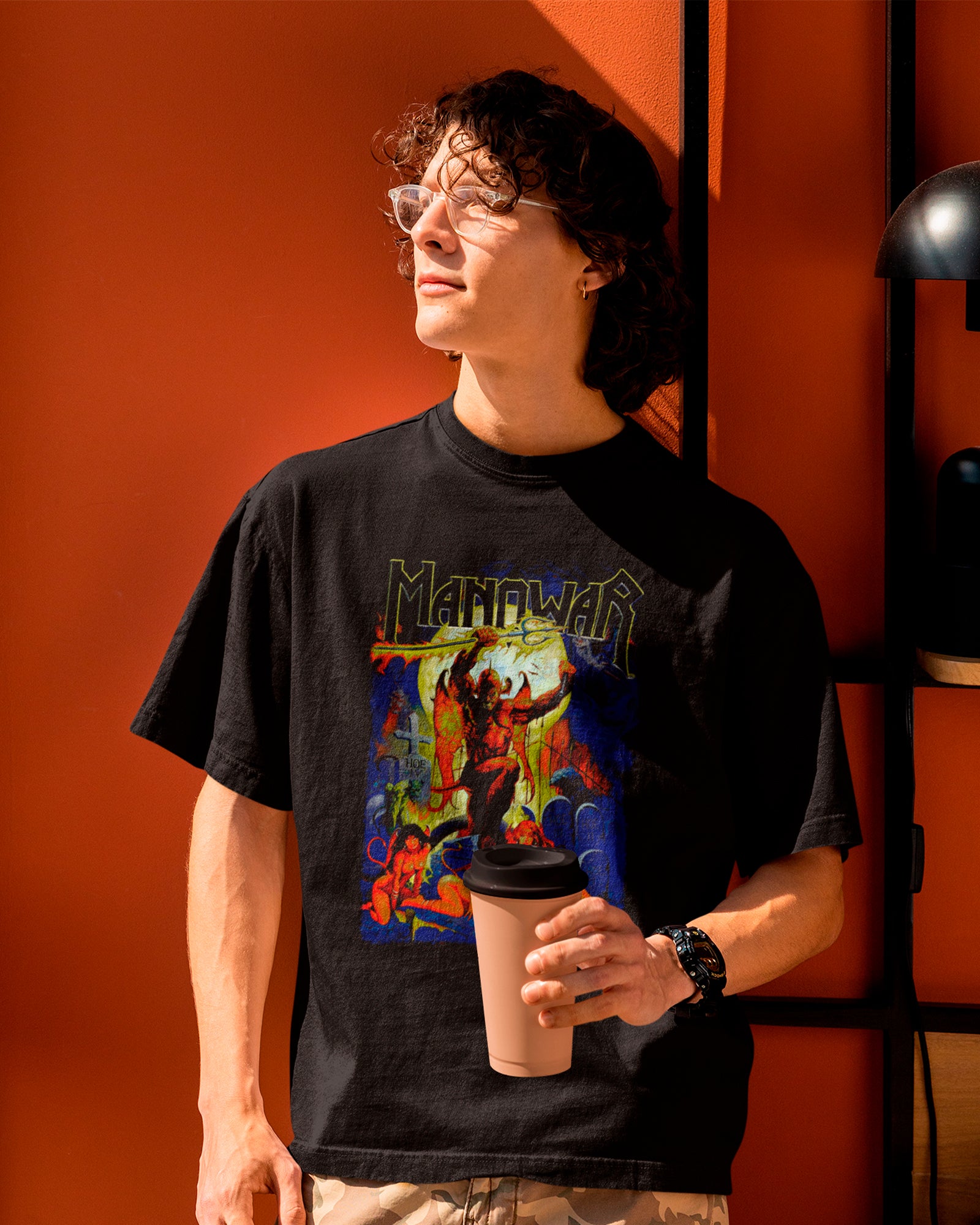 Camiseta Manowar Hail IV Power Metal