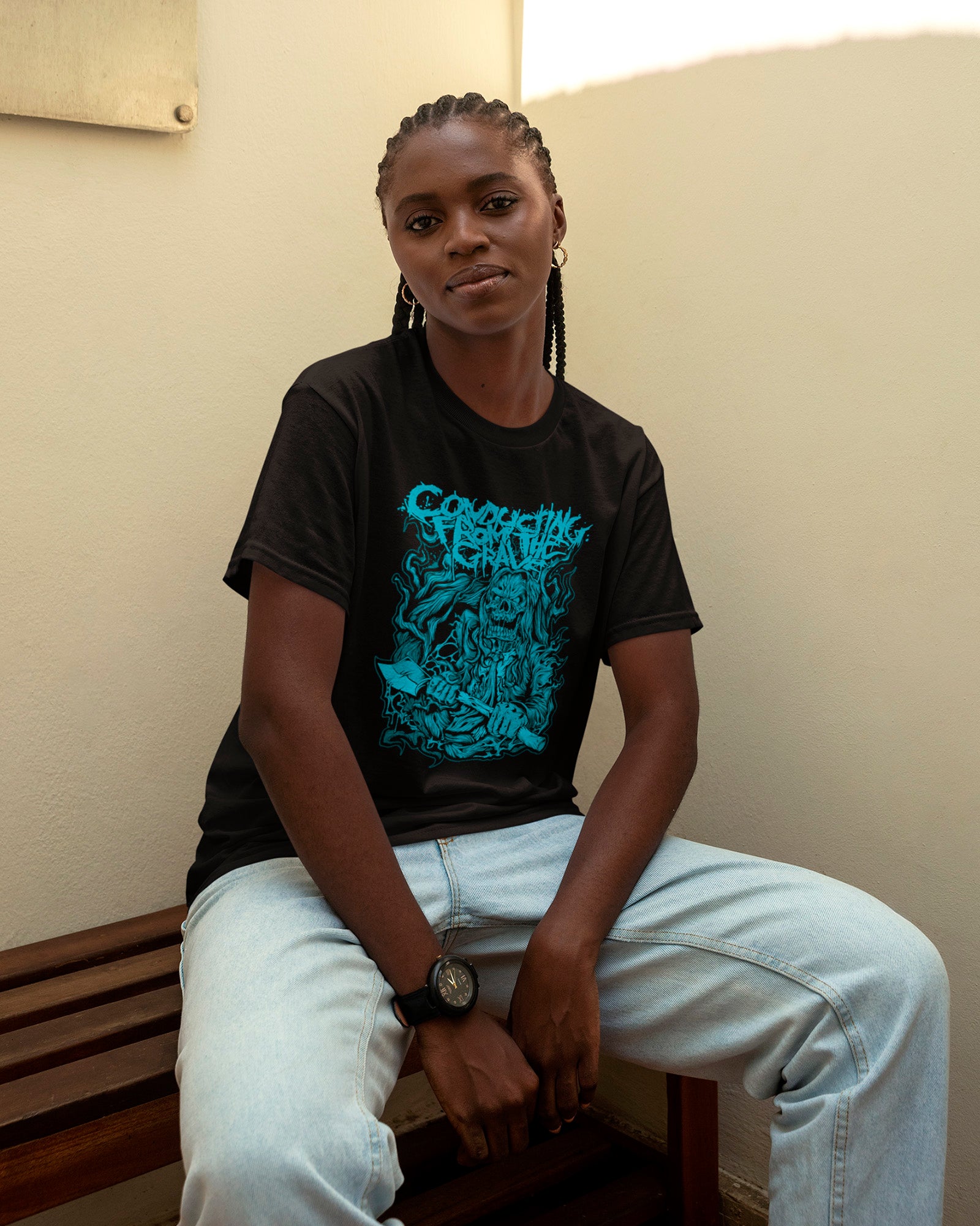 Camiseta Banda Conducting From The Grave Oficial