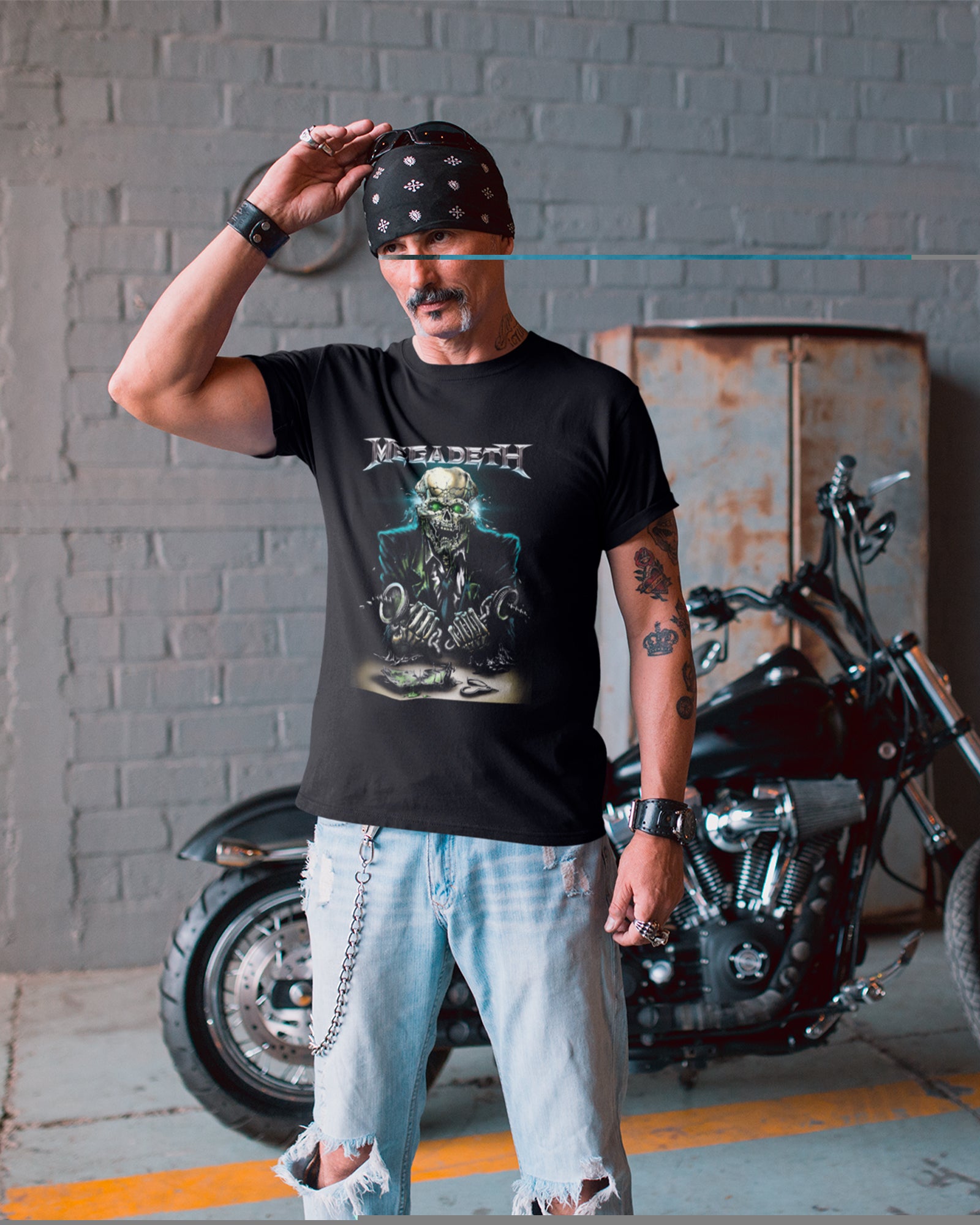 Camiseta Megadeth Disturb Thrash Metal