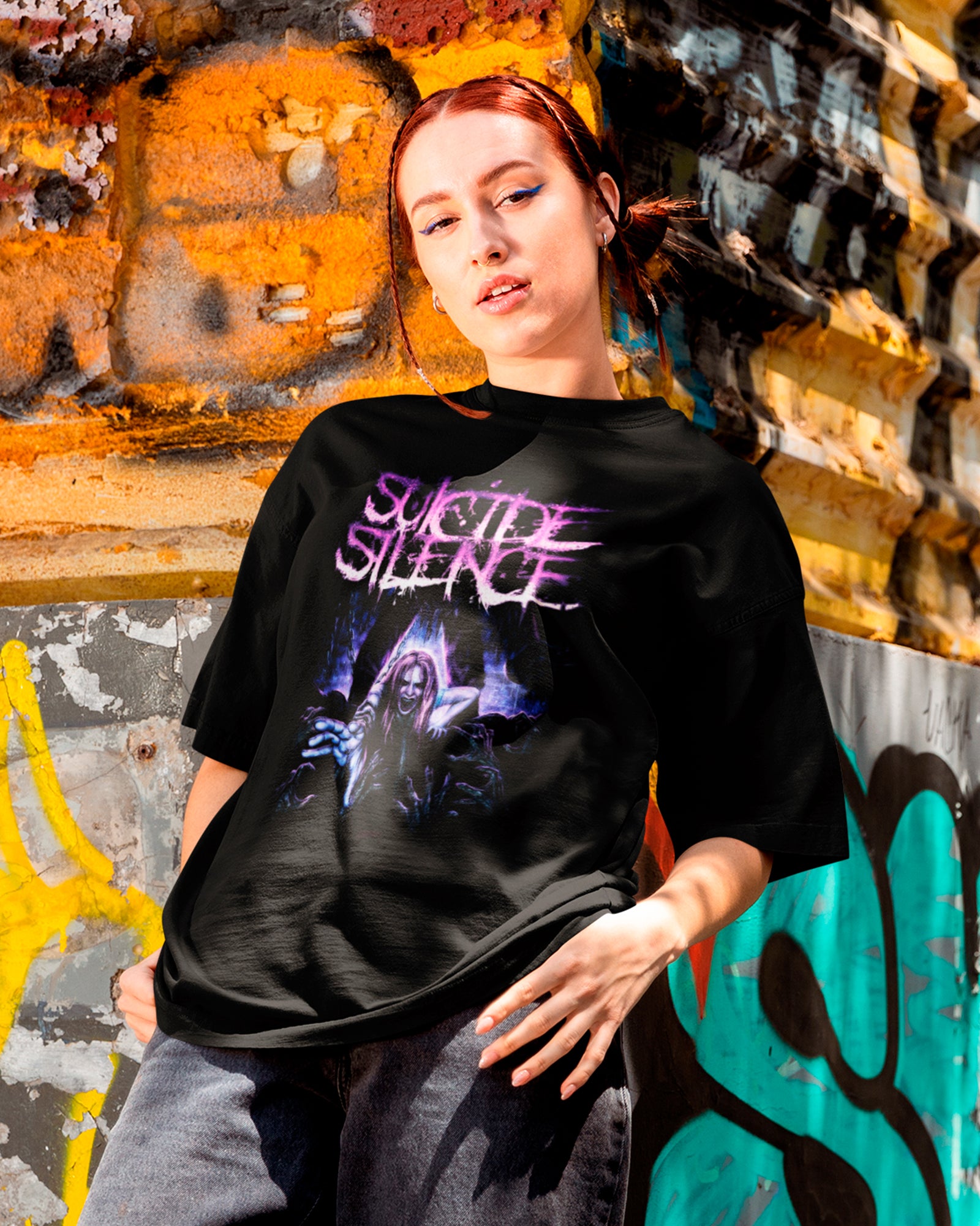 Camiseta Banda Suicide Silence Hands Oficial