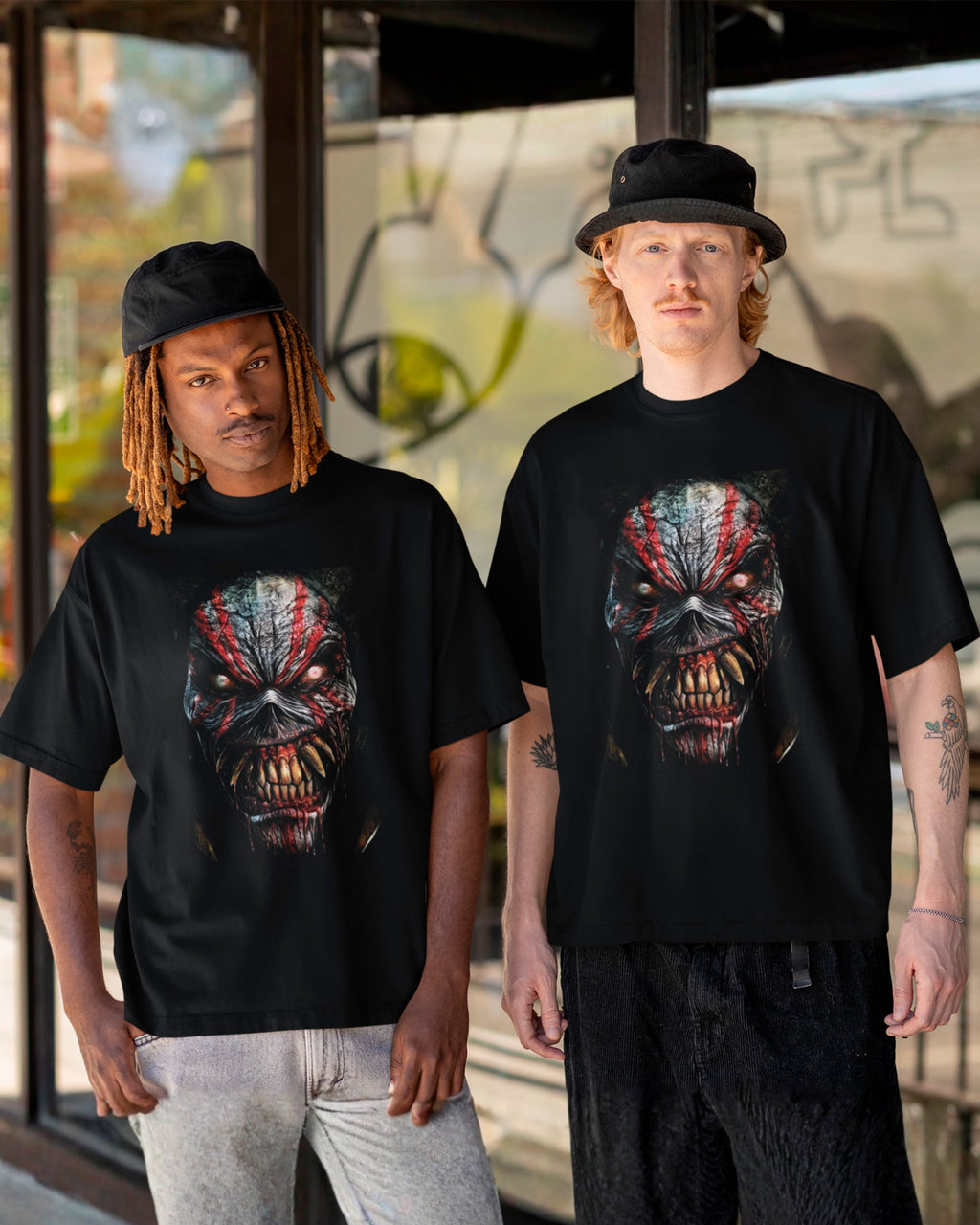 Camiseta Rock Iron Maiden Eddie Face Estampa