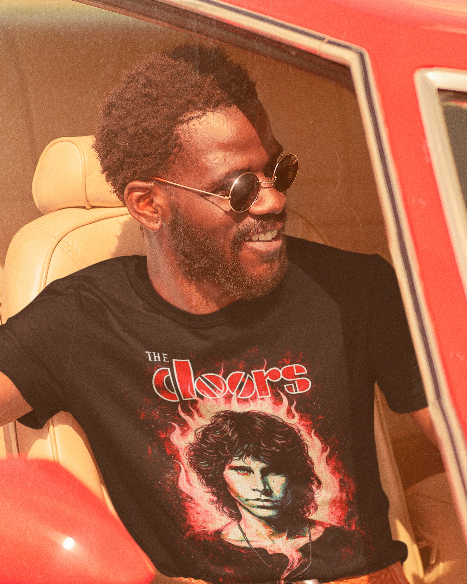 Camiseta The Doors Jim Morrison Rock Psicodélico