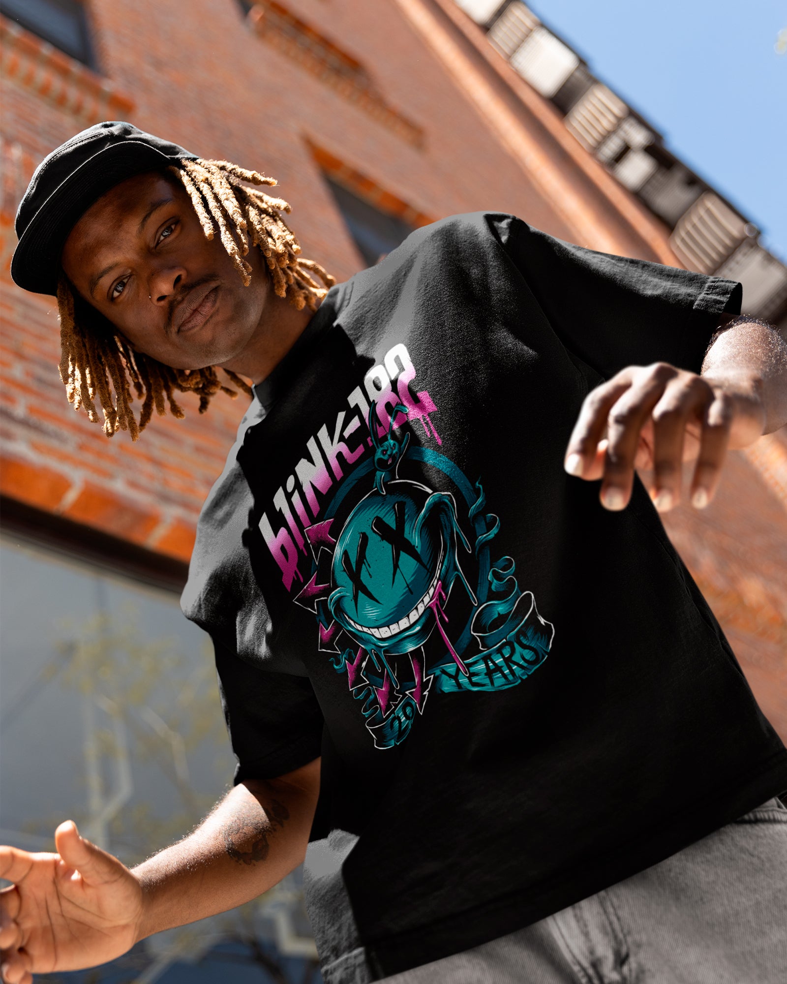 Camiseta Rock Blink-182 20 Years Estampa