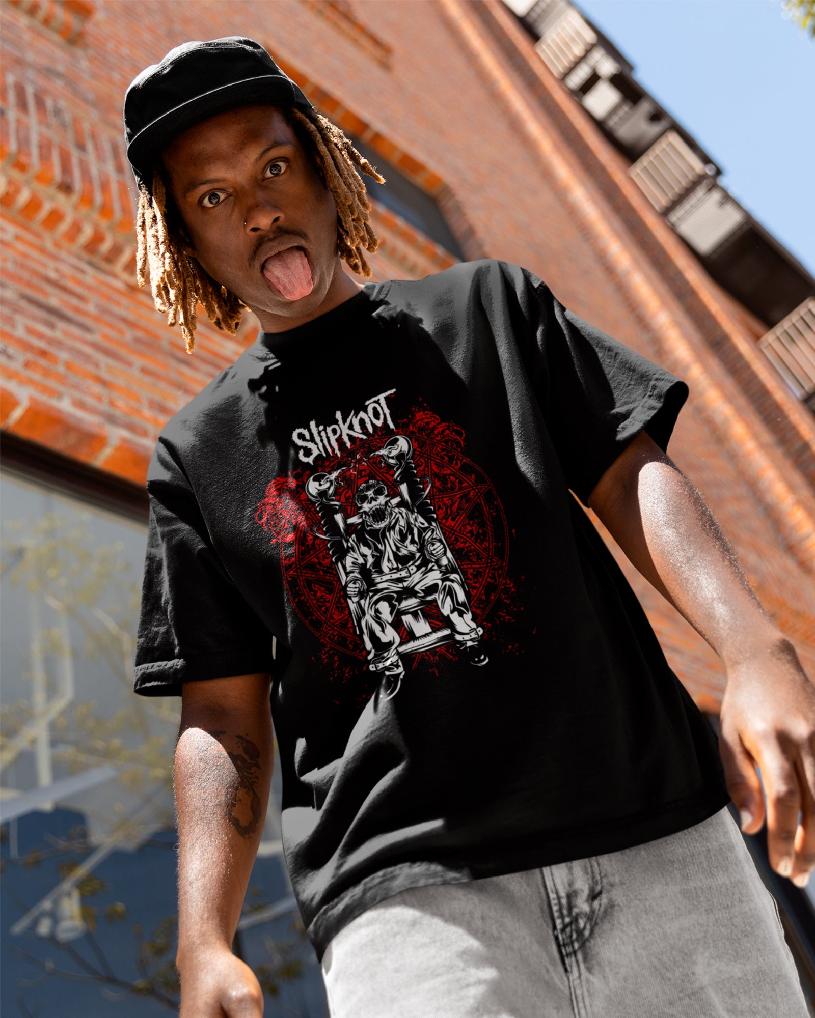 Camiseta Alternativa Slipknot Cadeira