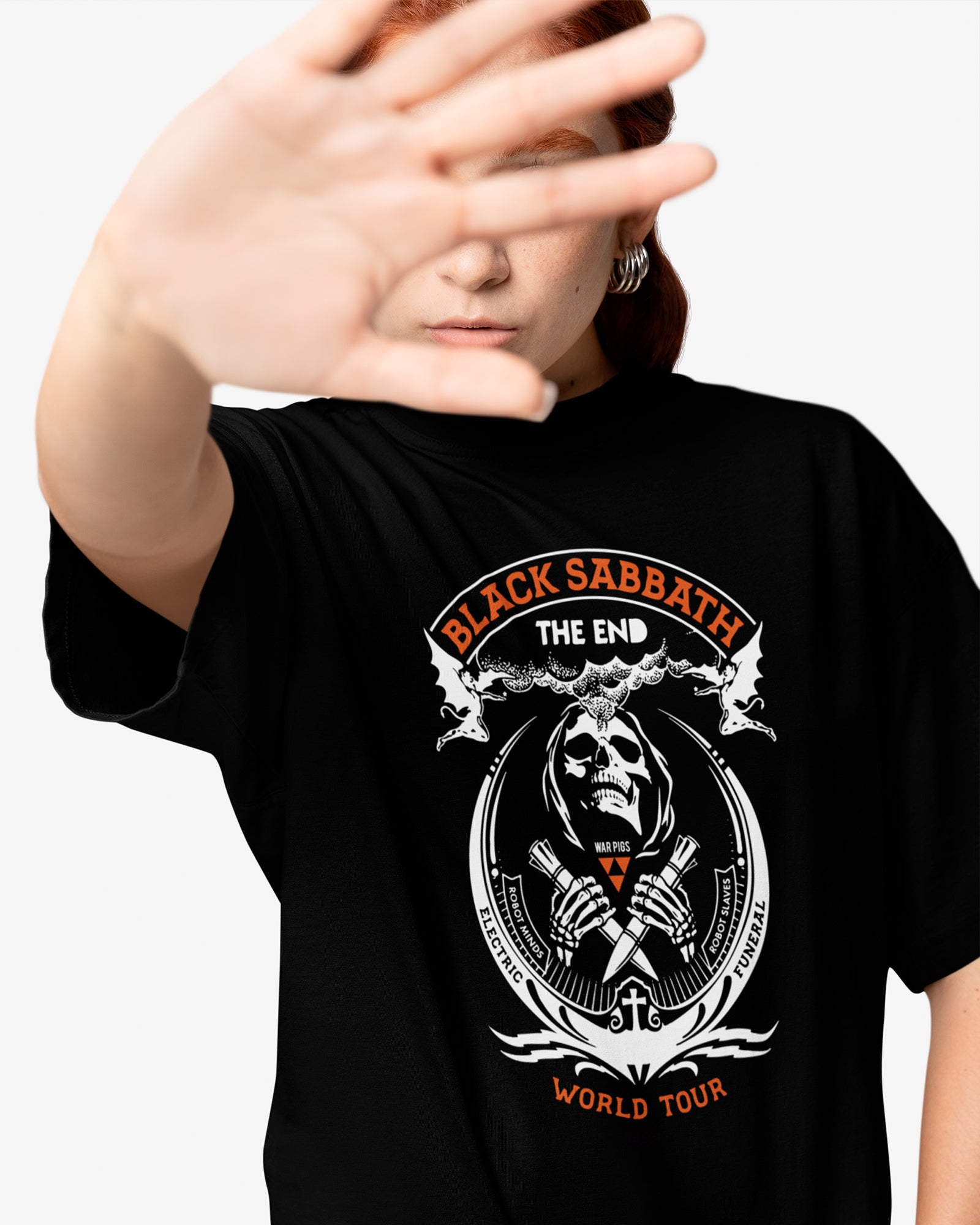 Camiseta Black Sabbath The End World Tour – Camiseta Preta Camiseta Black Sabbath The End World Tour – Camiseta Preta