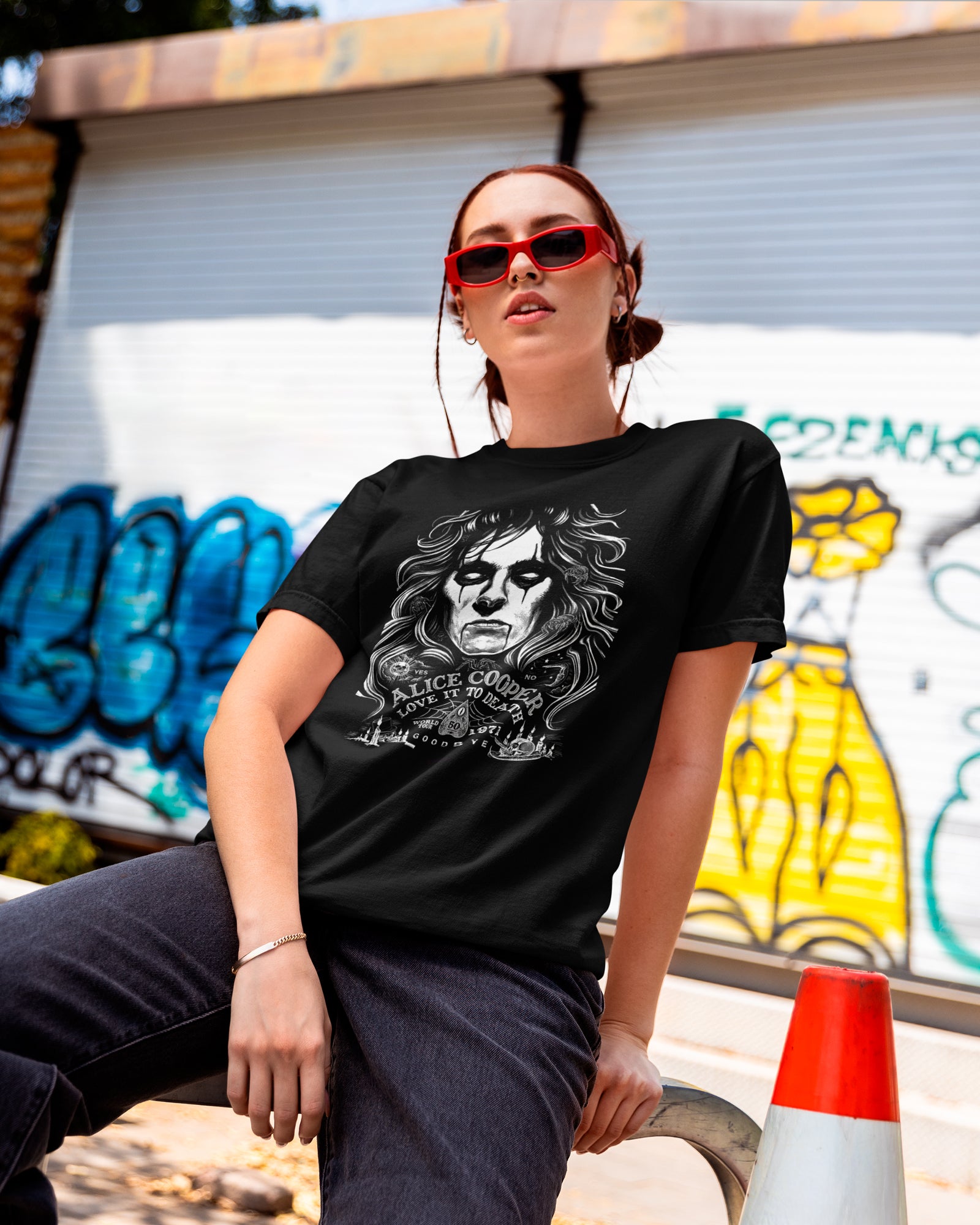 Camiseta Alice Cooper Love It to Death Rock Clássico
