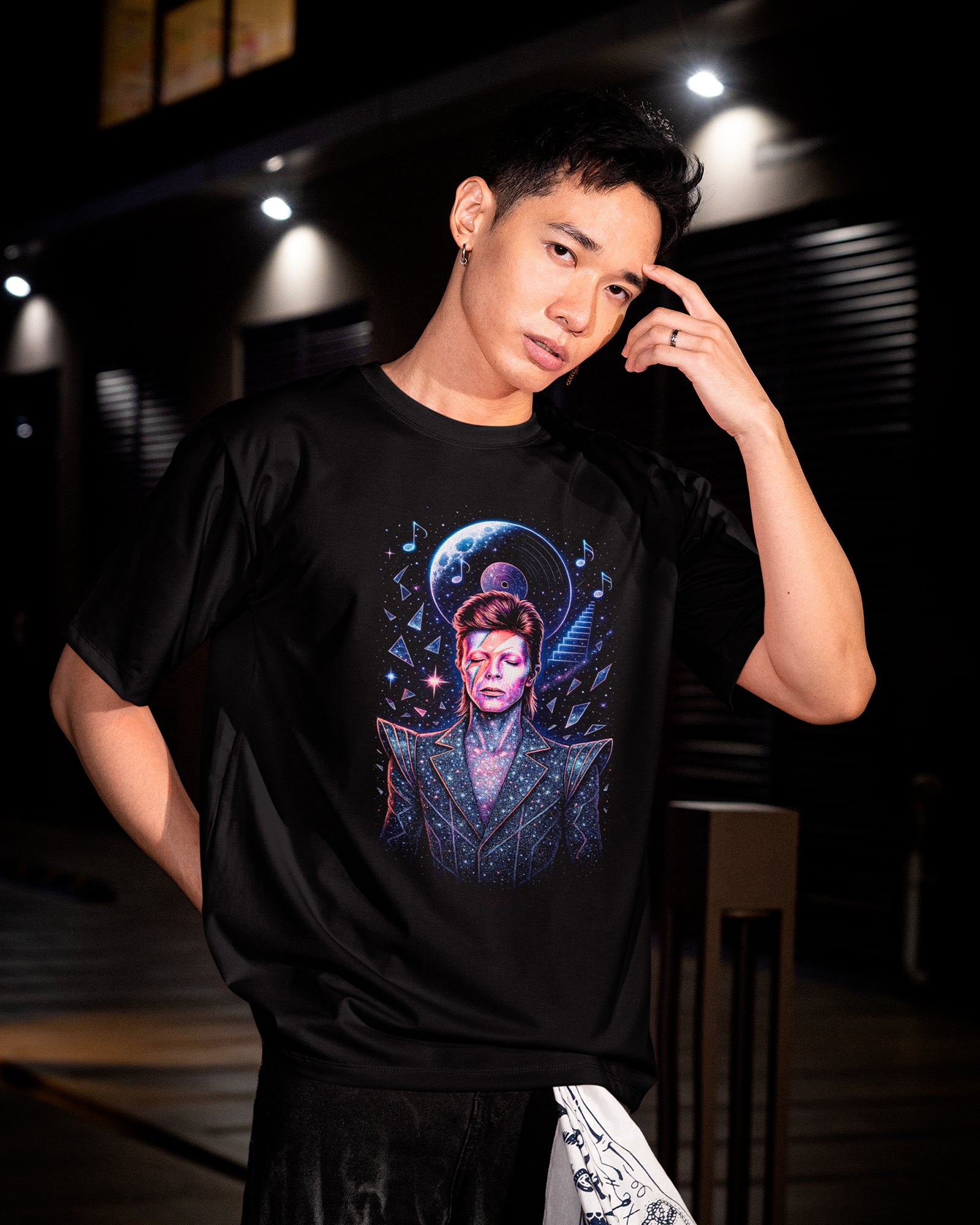 Camiseta Alternativa David Bowie Planet