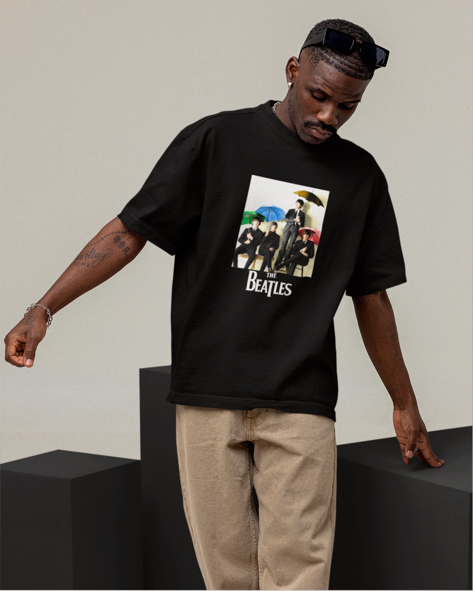 Camiseta The Beatles Photo Rock Clássico