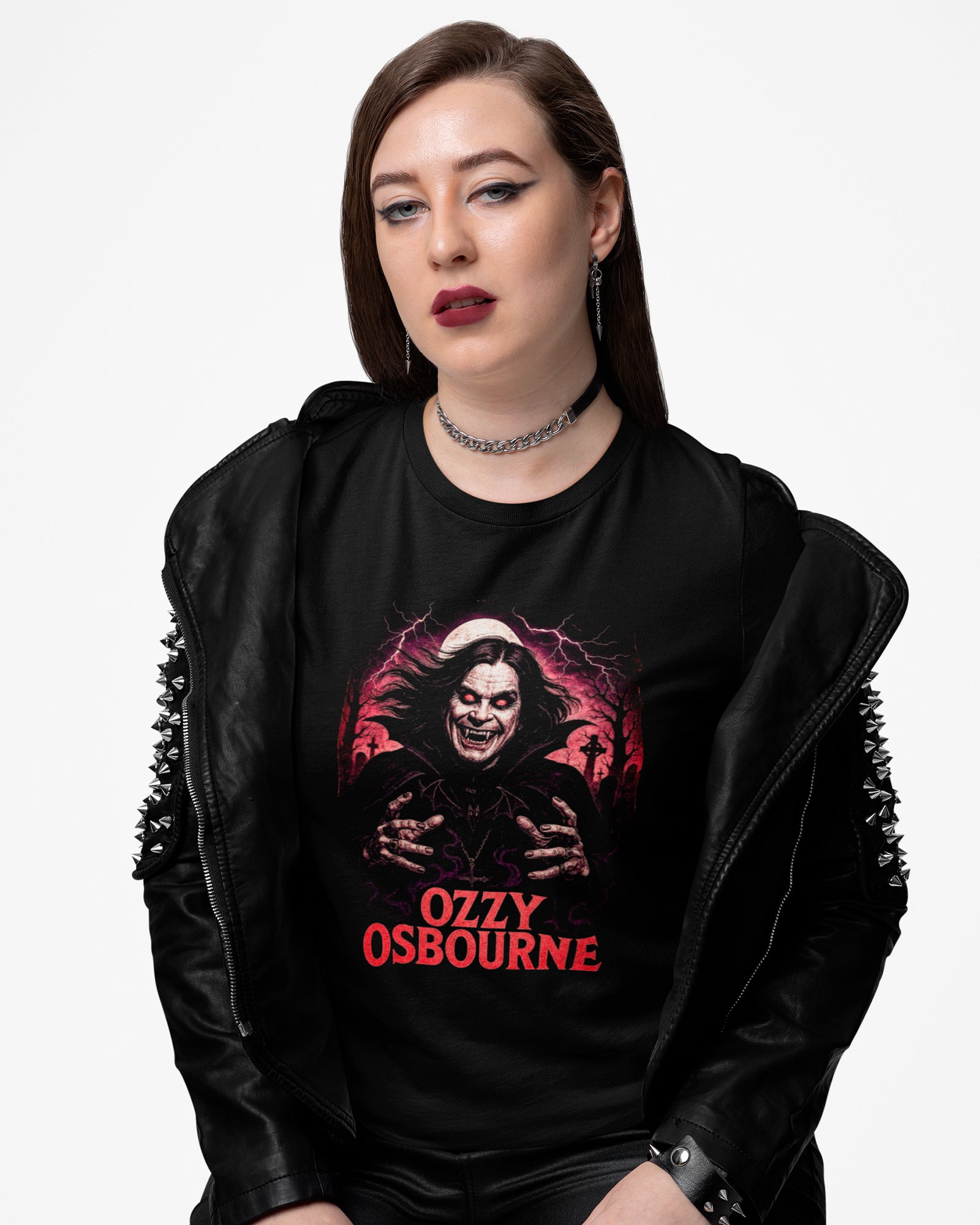 Camiseta Alternativa Ozzy Osbourne Cemitério