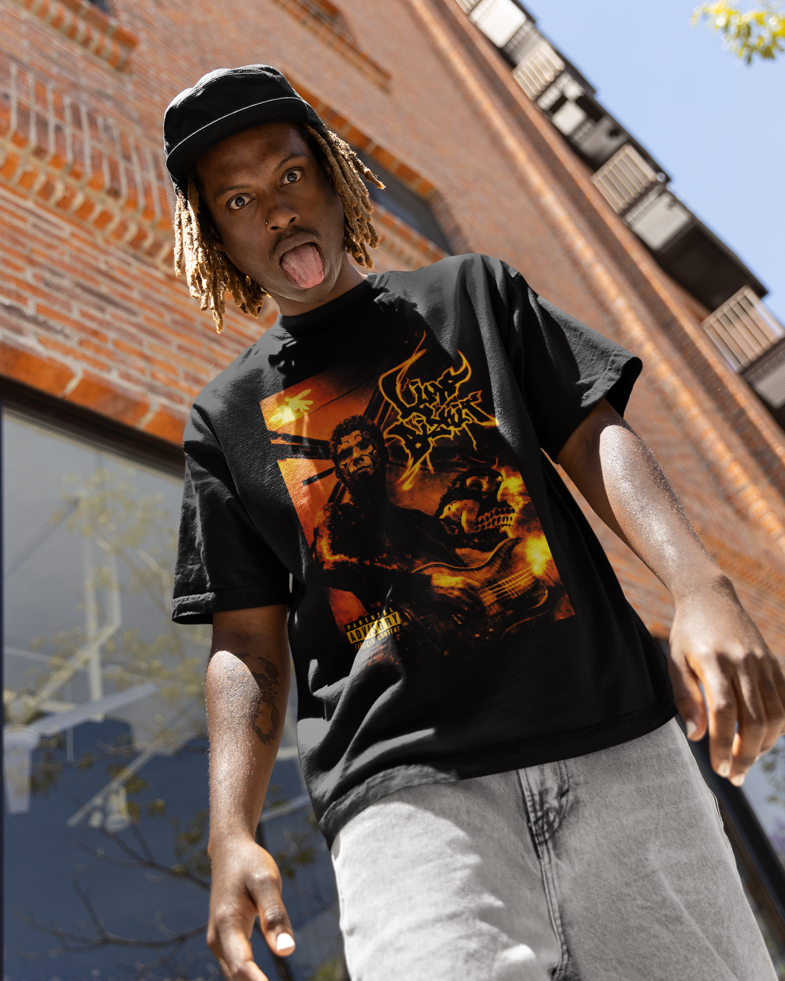 Camiseta Limp Bizkit Parental Advisory